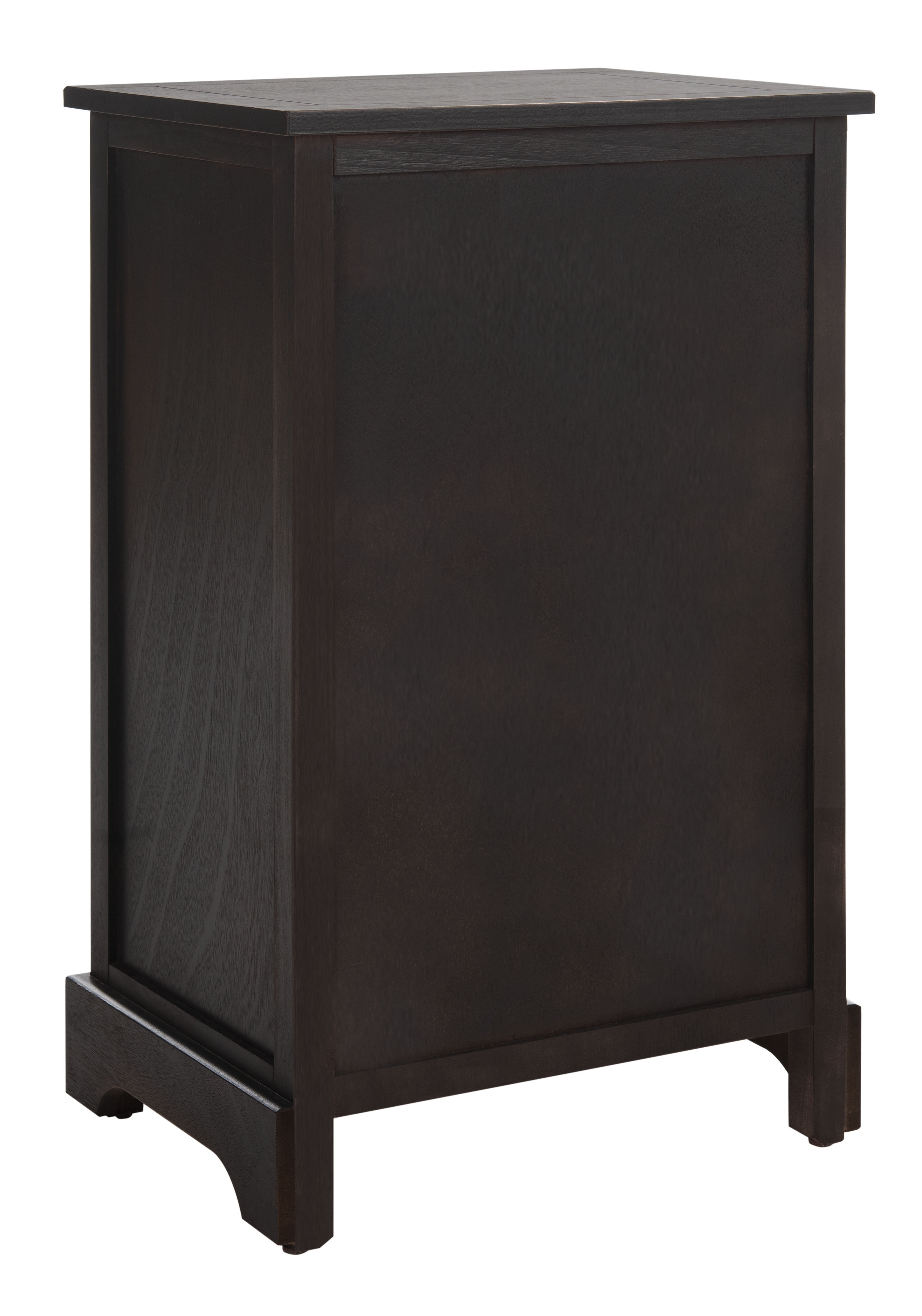 SAFAVIEH Carrie 1 Drawer Storage Side Table with 2 Baskets, Brown - Image 7