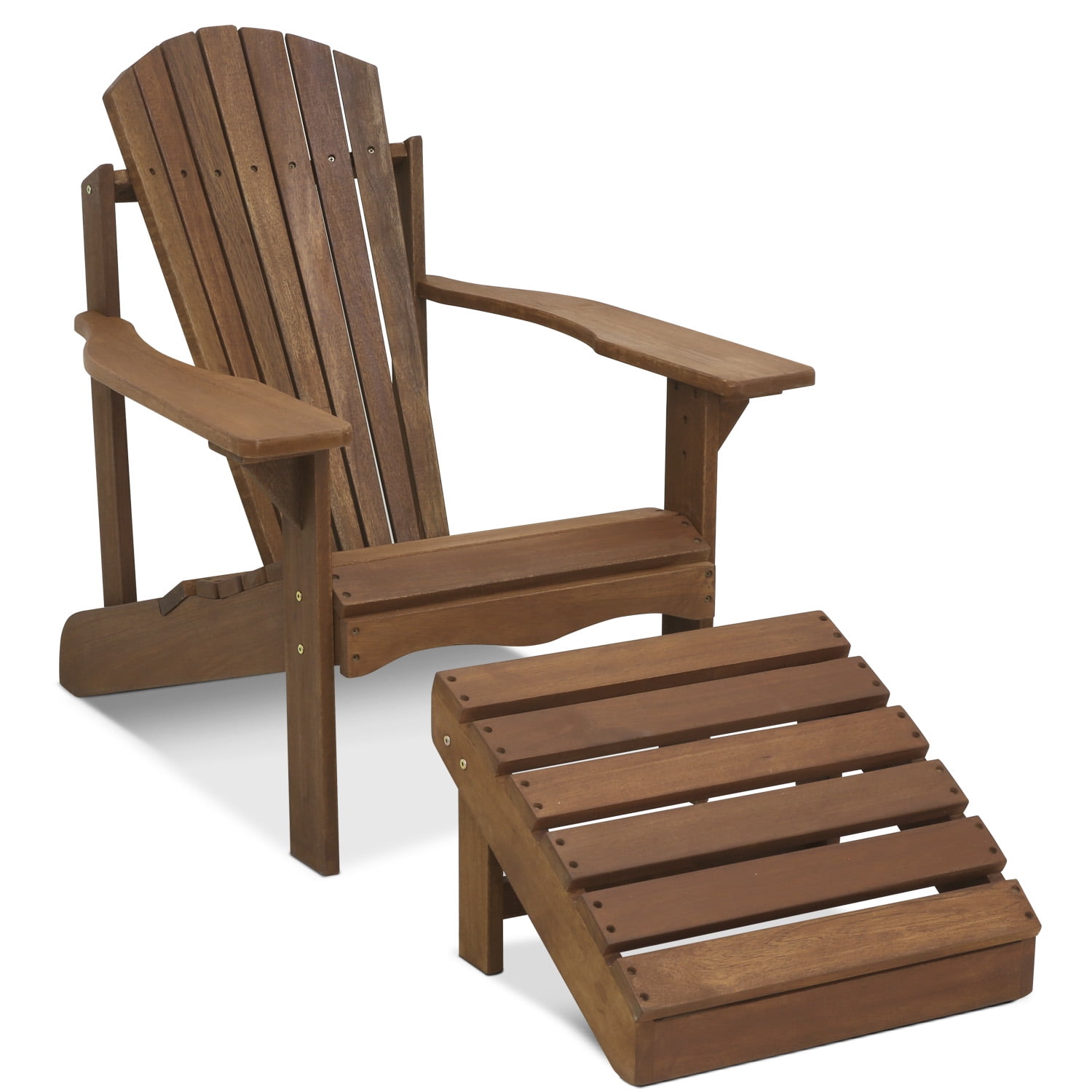 Furinno FG16918 Tioman Hardwood Adirondack Patio Chair - Image 4