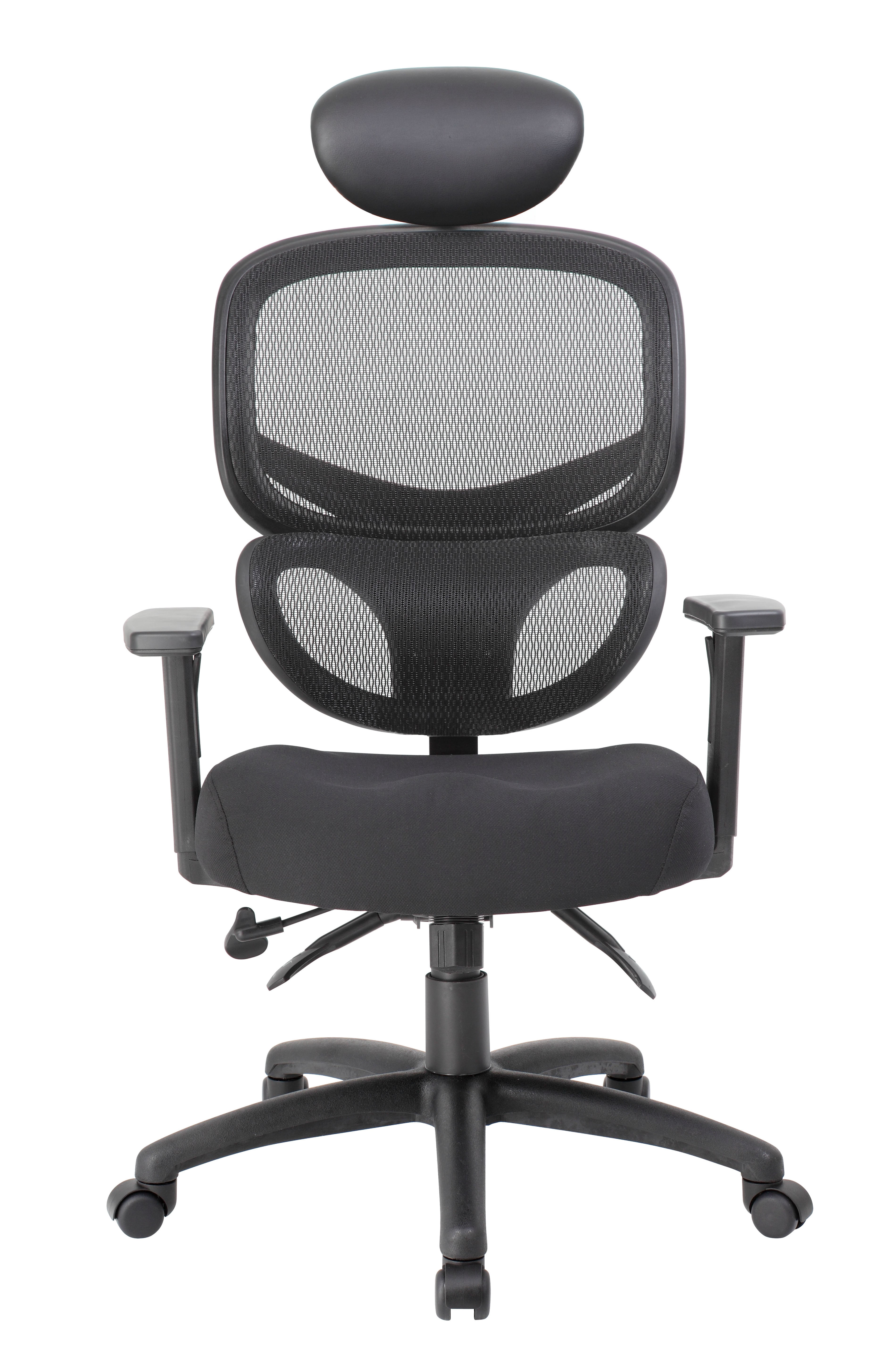 Boss Office Products Multi-Function Mesh Task Chair w/Headrest - Image 3