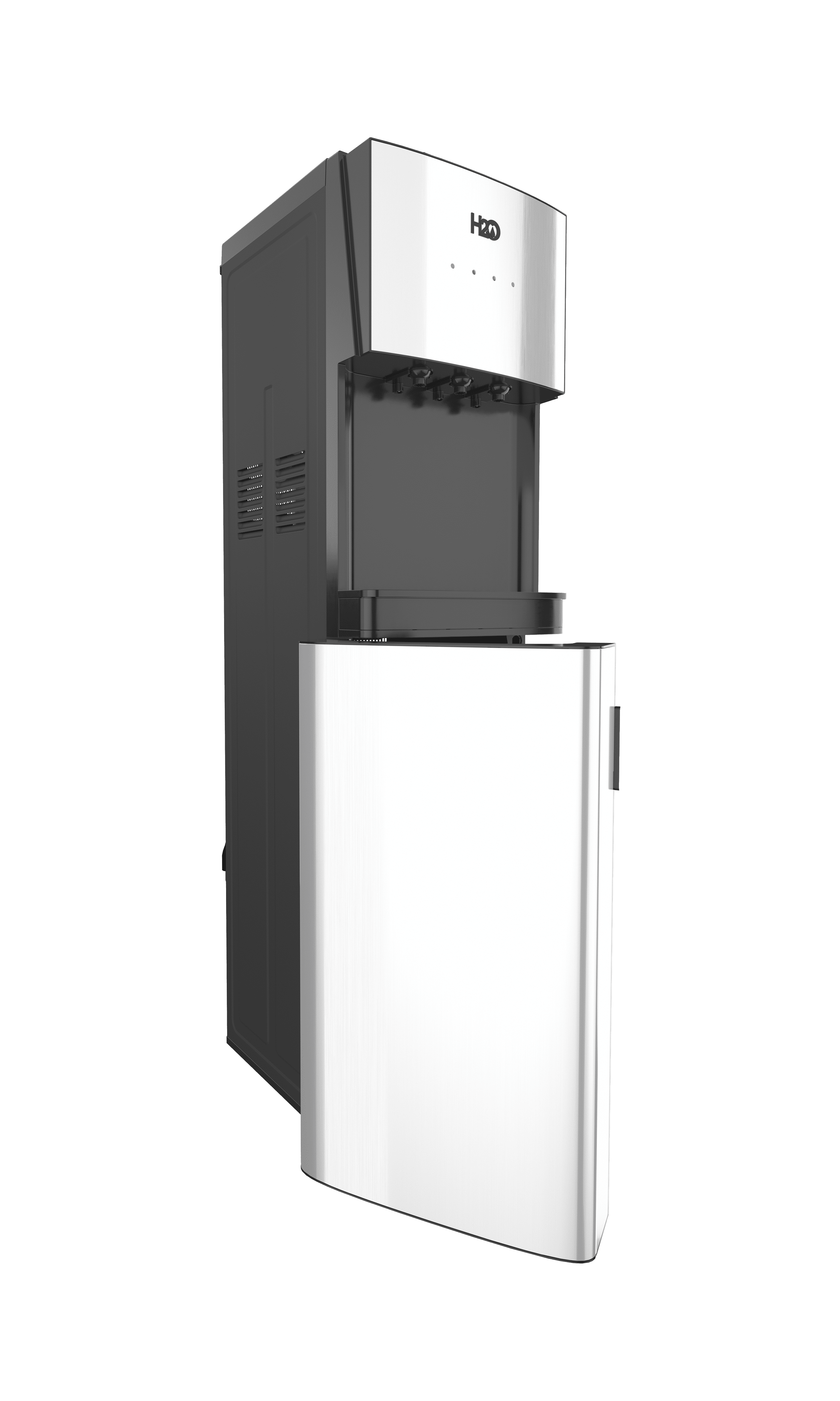 H2O-96UT UV Self-Cleaning Bottom Load Water Dispenser in Black with 40-48° F Cold Water, h2o, 42.7 inch Height. - Image 4