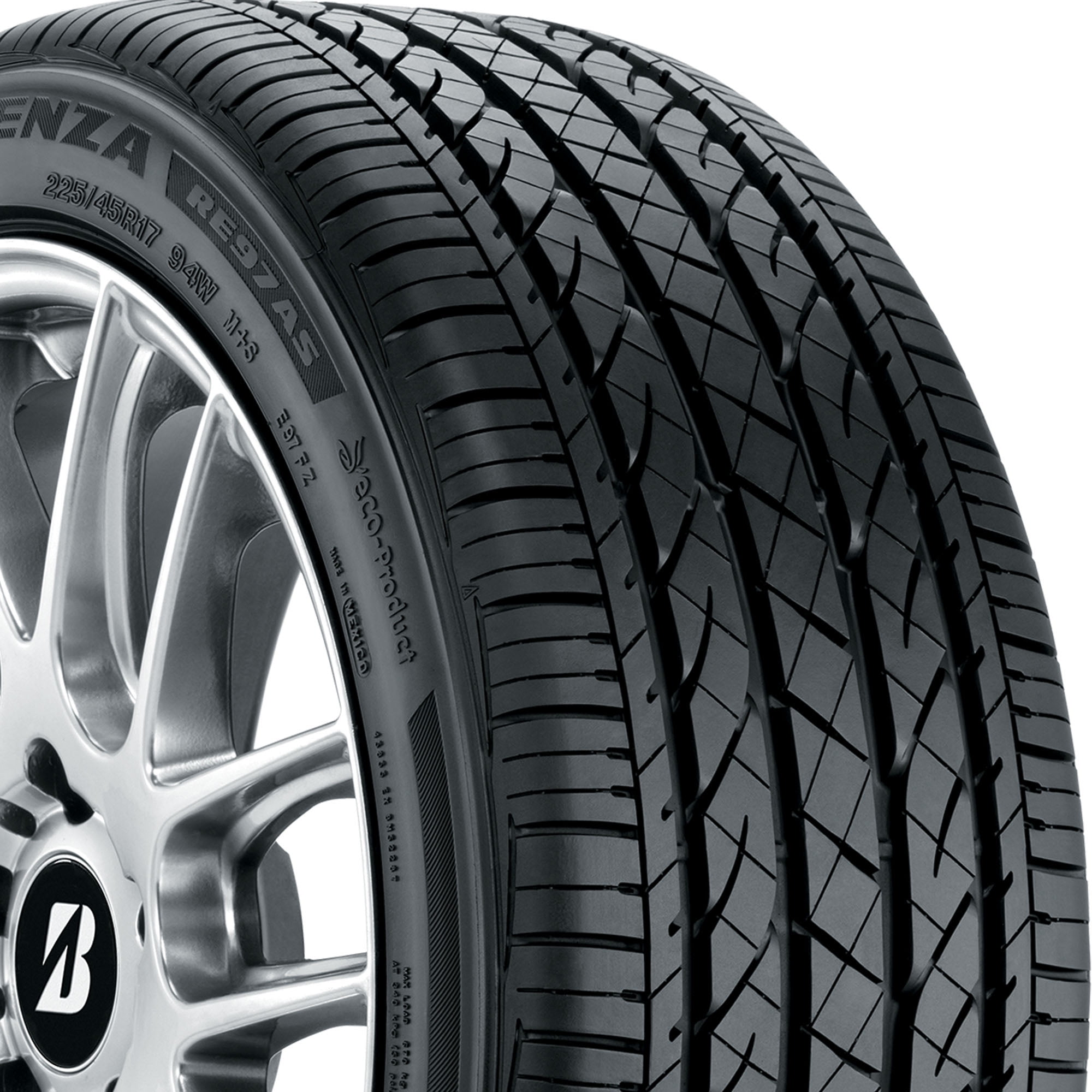 Bridgestone Potenza RE97AS All Season 245/40R20 95V Passenger Tire Fits: 2014-16 Chevrolet Impala LTZ, 2017-18 Chevrolet Impala LT - Image 6