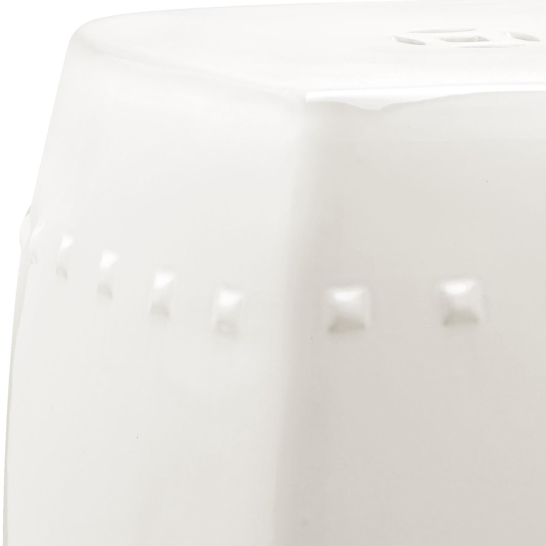 Safavieh Villa Solid Indoor/Outdoor Garden Patio Stool, Cream - Image 4