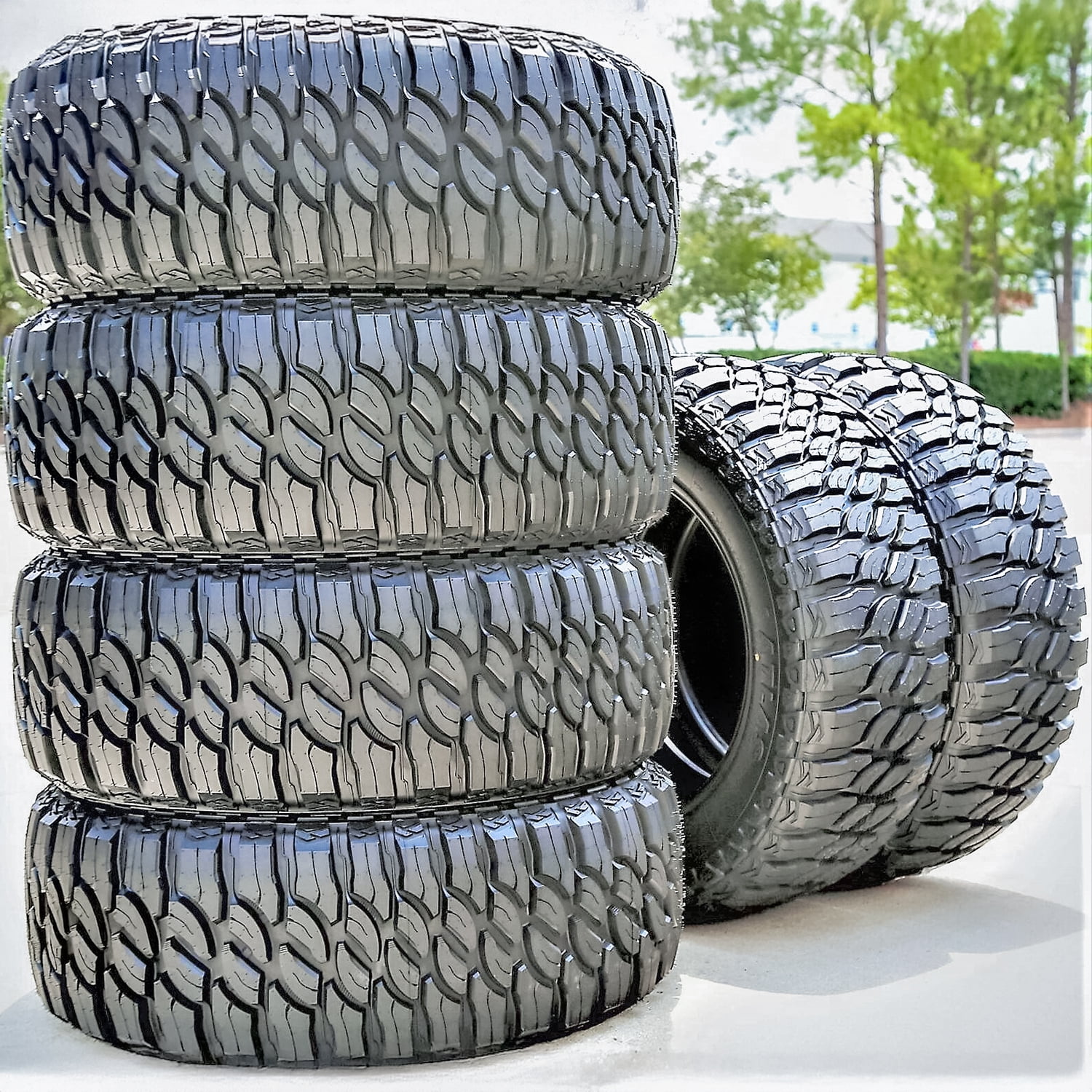 Atlas Paraller M/T LT 285/70R17 Load E 10 Ply MT Mud Tire Fits: 2021-23 Jeep Wrangler Unlimited Rubicon 392, 2018-20 Jeep Wrangler Unlimited Rubicon - Image 2
