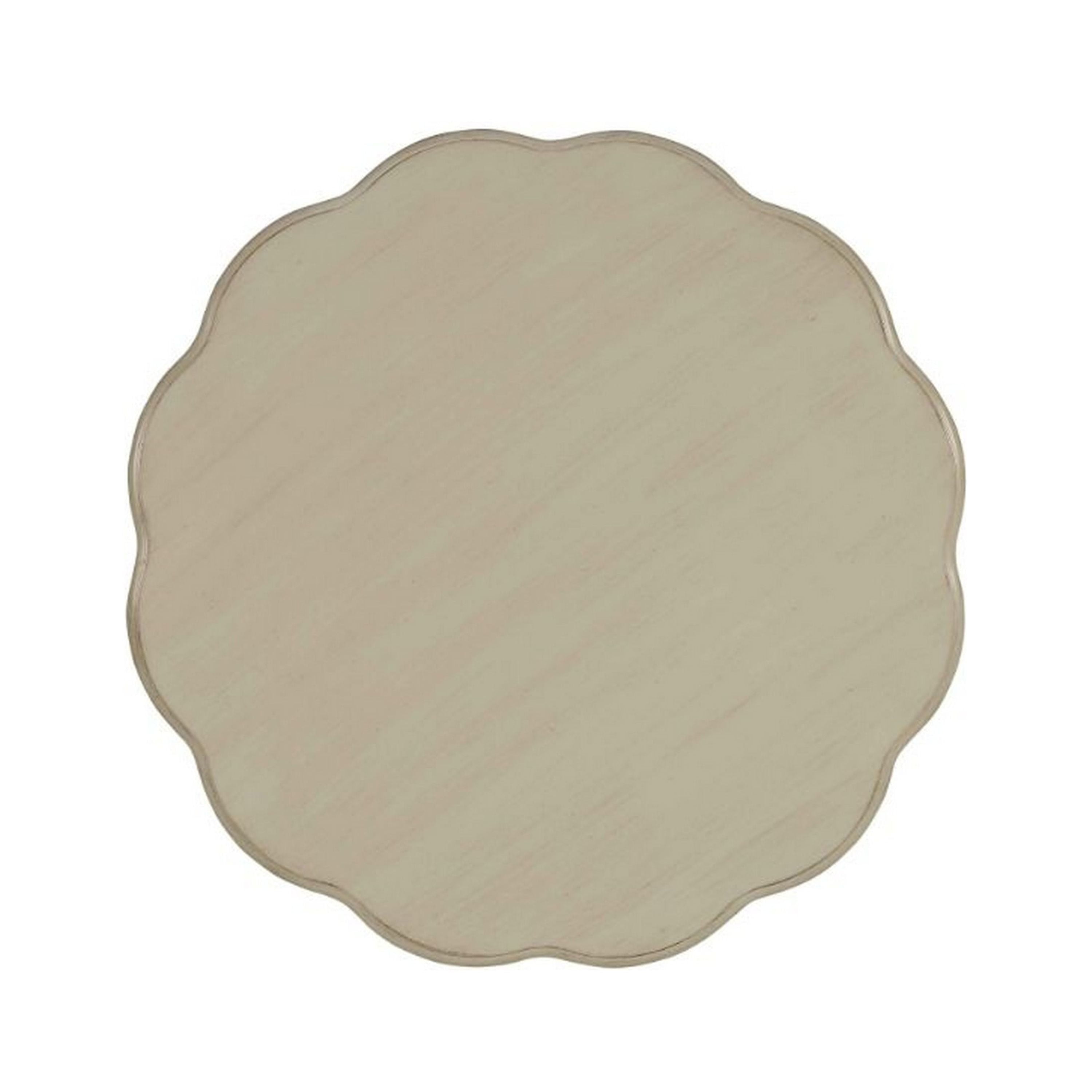 ACME Fordon End Table in Antique White - Image 2