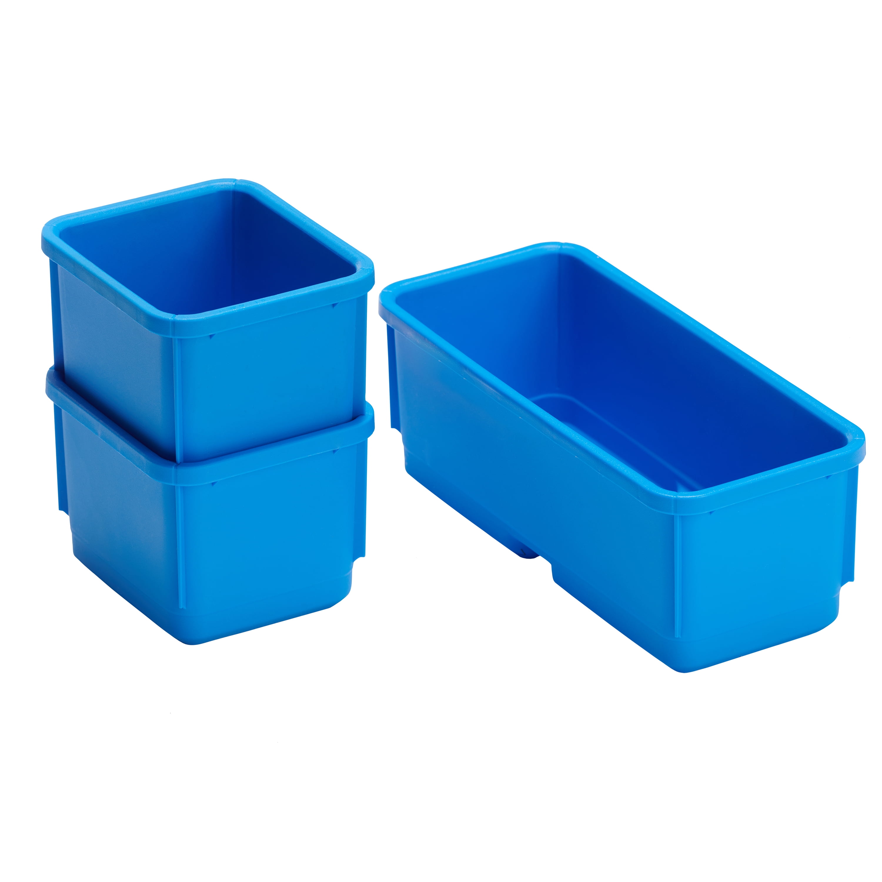 (3 pack) HART Stack System, Mobile Tool Storage and Organization, Black & Blue - Image 15