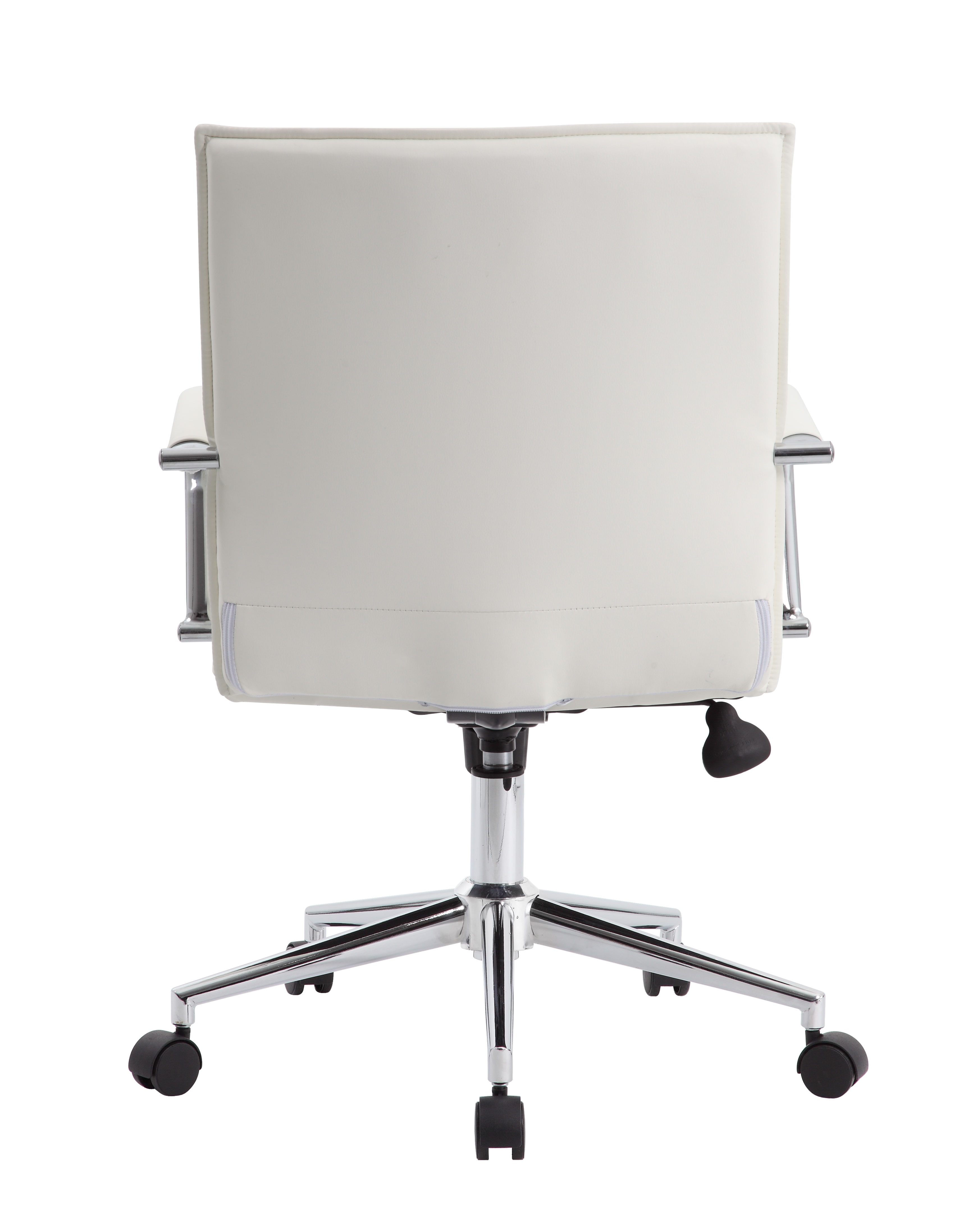 Boss Office Products Hospitality Task Chair with Arms and Casters, White - Image 6