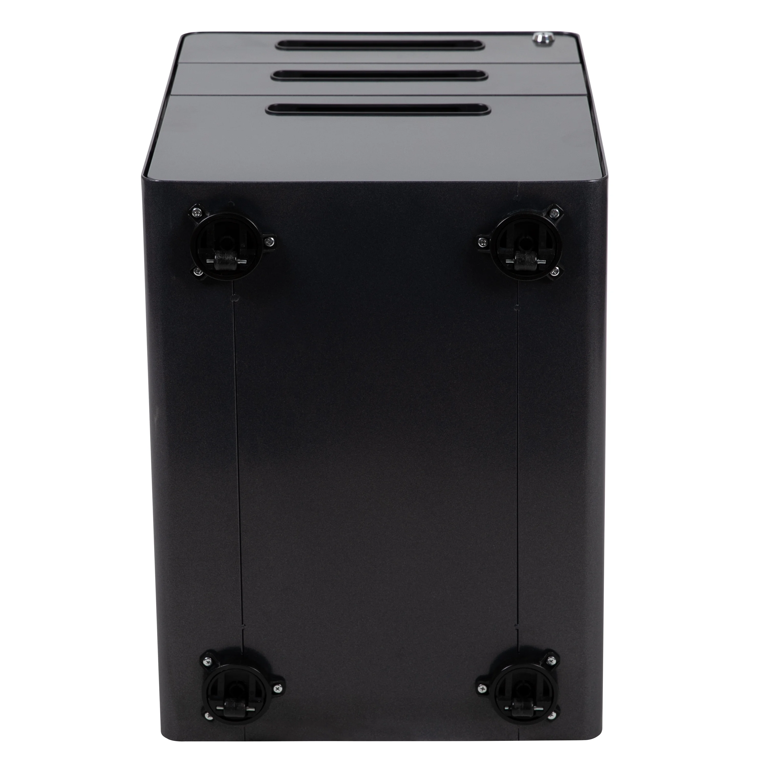 Flash Furniture Wren Ergonomic 3-Drawer Mobile Locking Filing Cabinet with Anti-Tilt Mechanism and Hanging Drawer for Legal & Letter Files, Black - Image 5