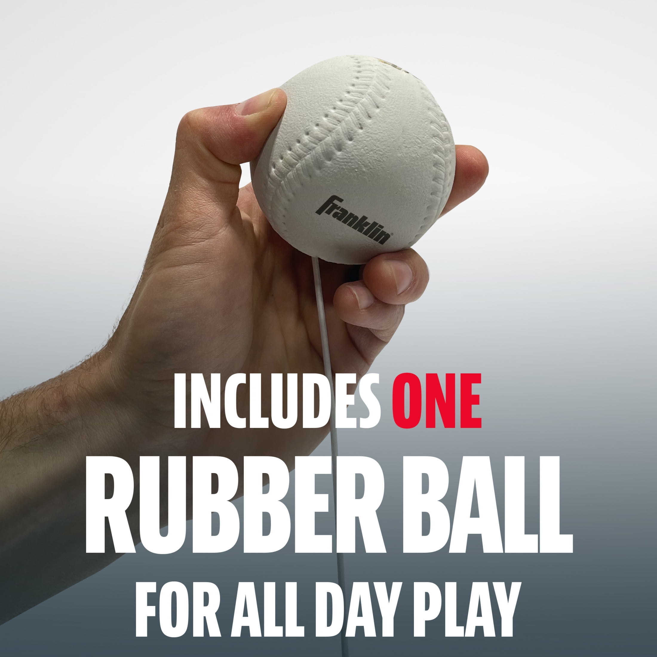 Franklin Sports MLB Kids Teeball Set - Batting Tee, Rebounder Net + Bases - Image 7