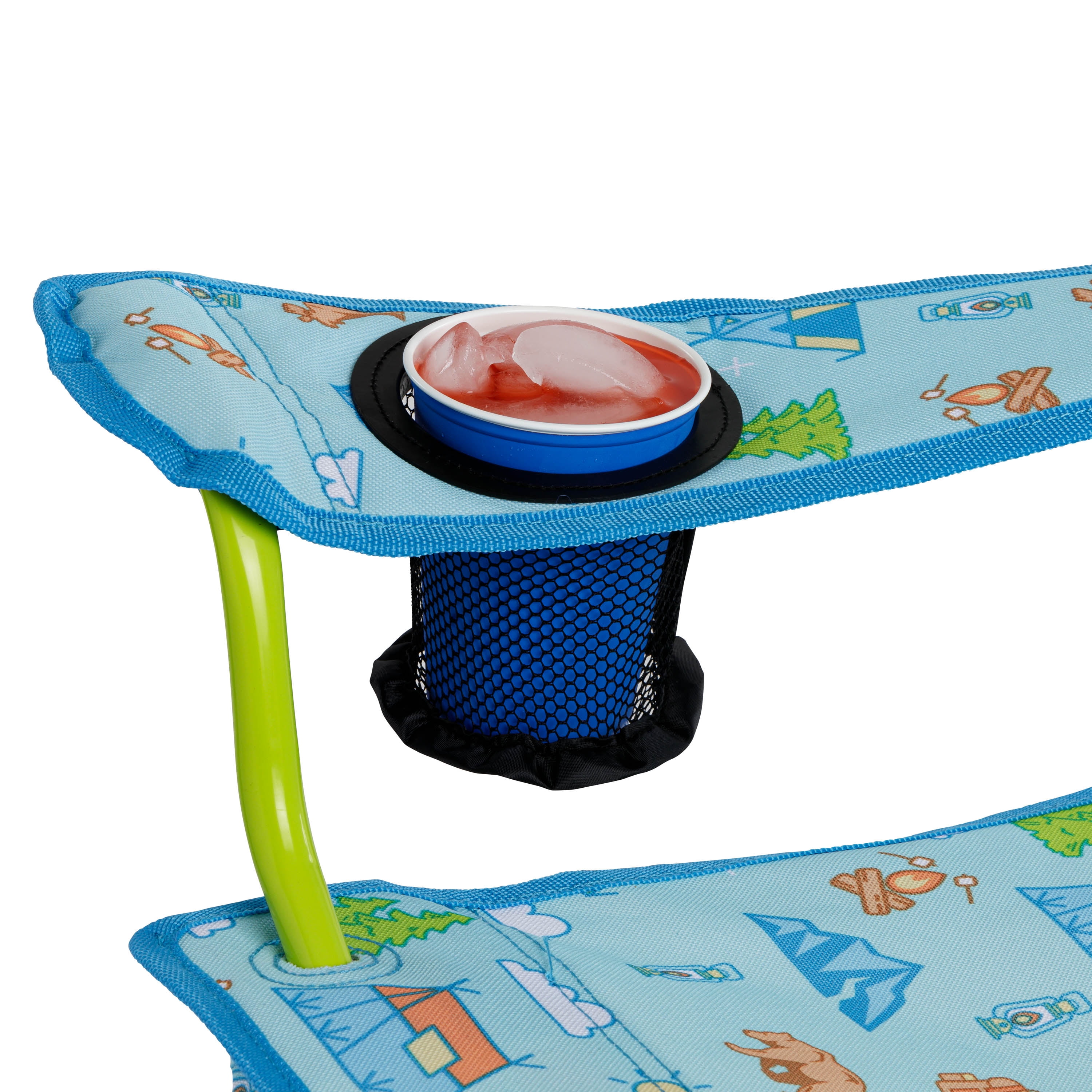 Firefly! Outdoor Gear Youth Camping Chair - Blue/Green Color - Image 9