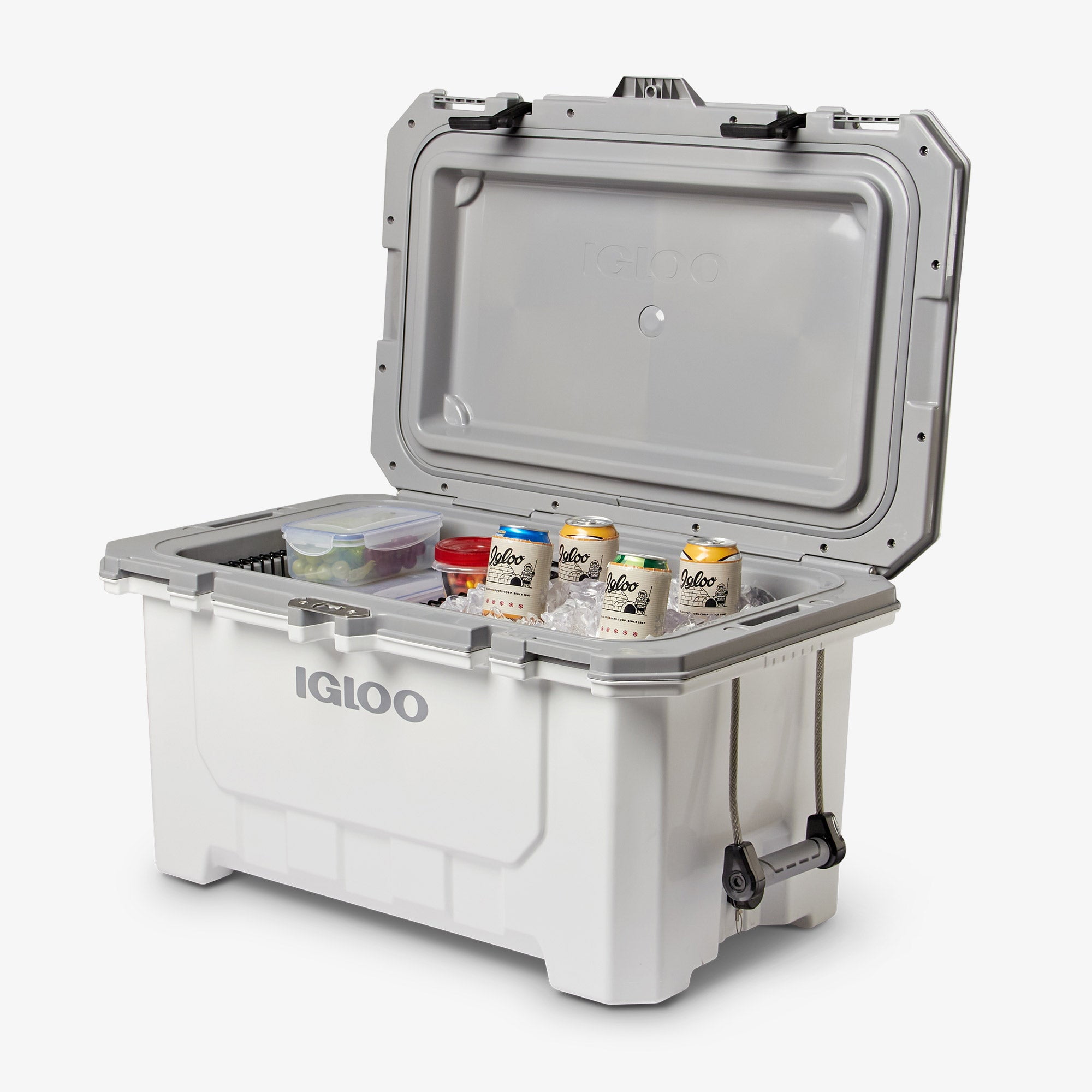 Igloo 70 qt IMX Ice Chest Cooler, White - Image 4