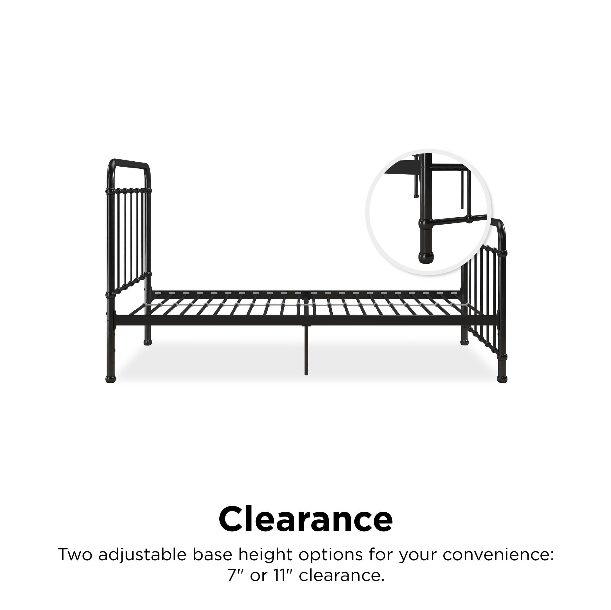 Better Homes & Gardens Kelsey Twin Metal Bed, Black - Image 7