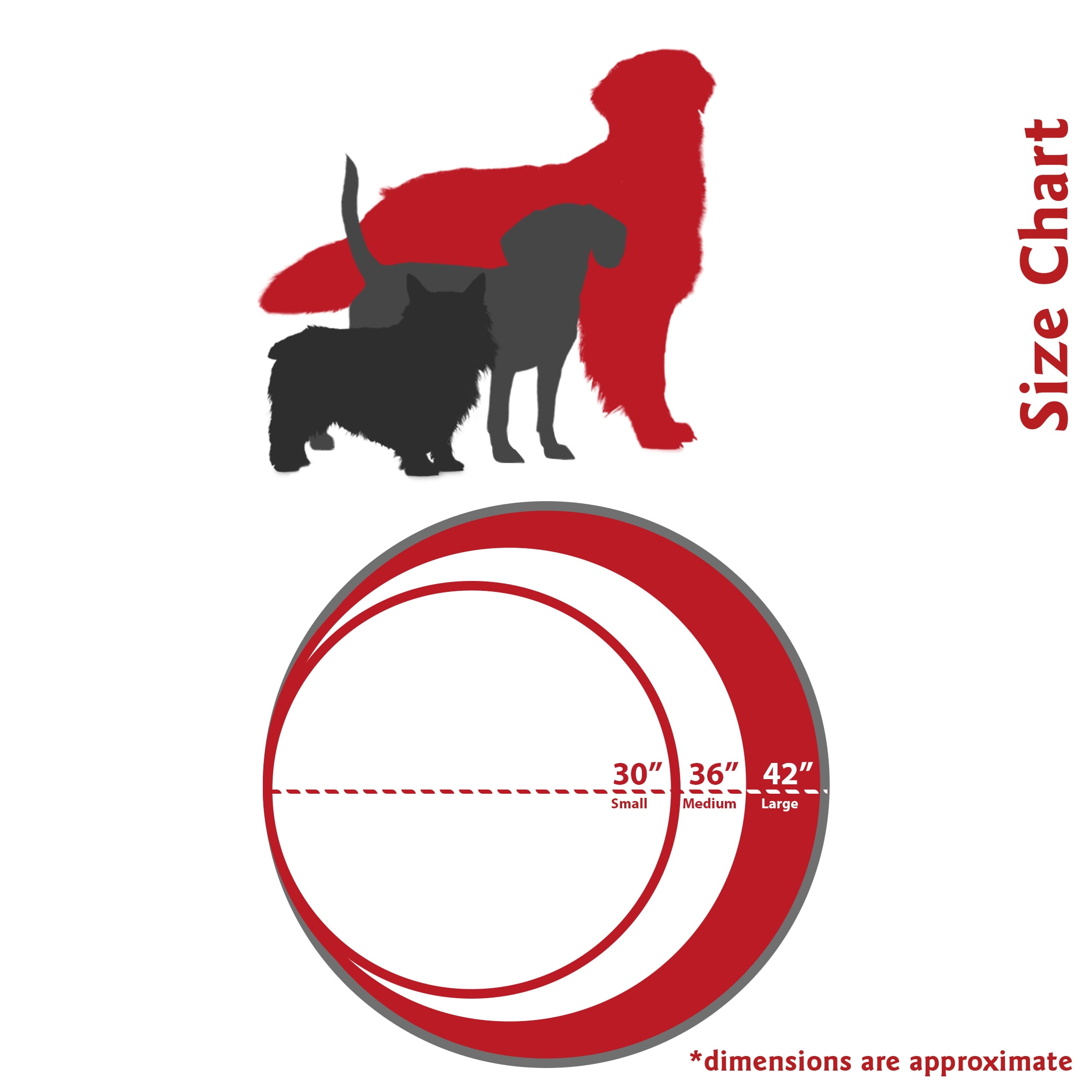 Majestic Pet | Sea Horse Round Pet Bed For Dogs, Removable Cover, Navy, Large - Image 3