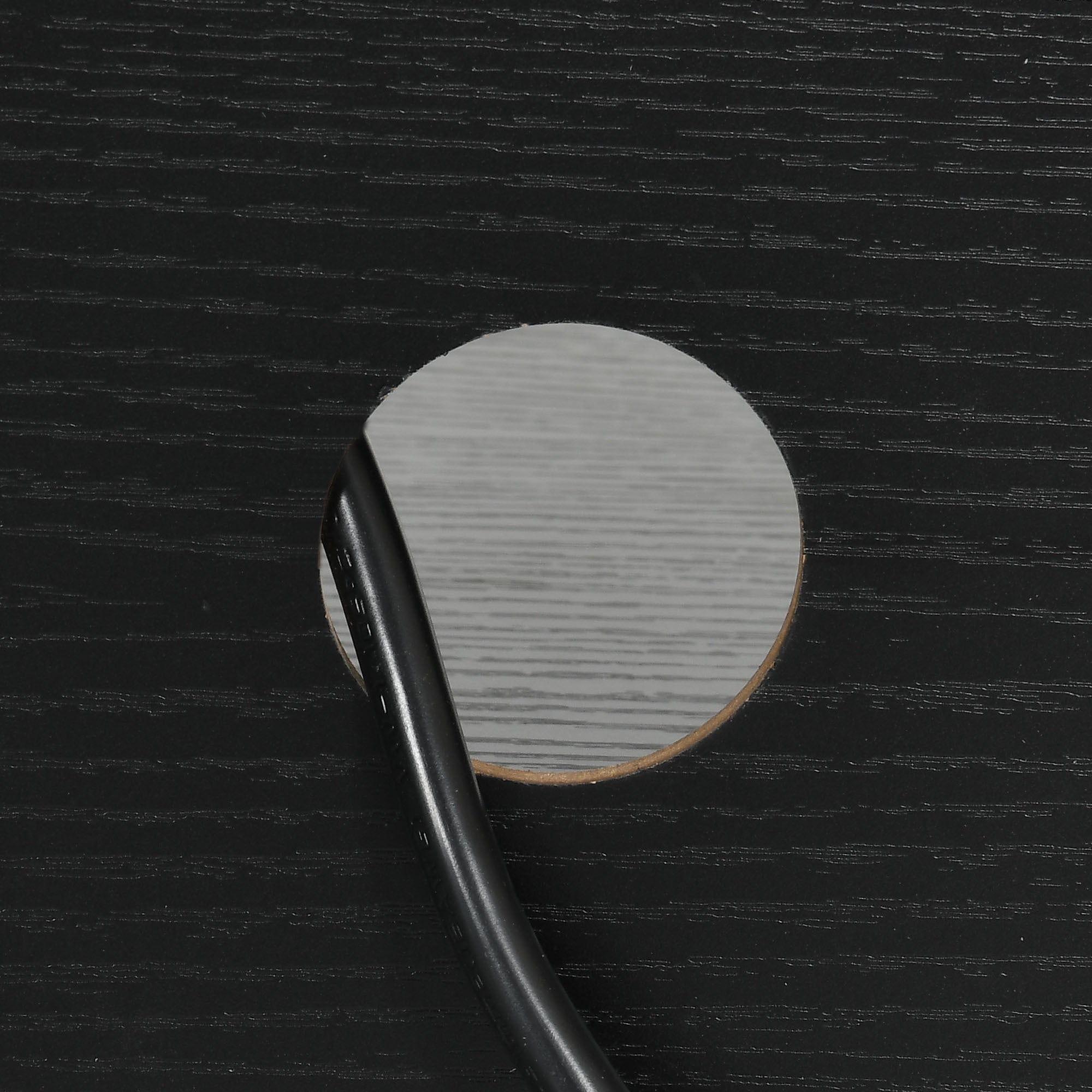 DEXTRUS Record Player Turntable Stand with Power Outlets and LED Lights, Holds 150-200 Albums, Black - Image 9