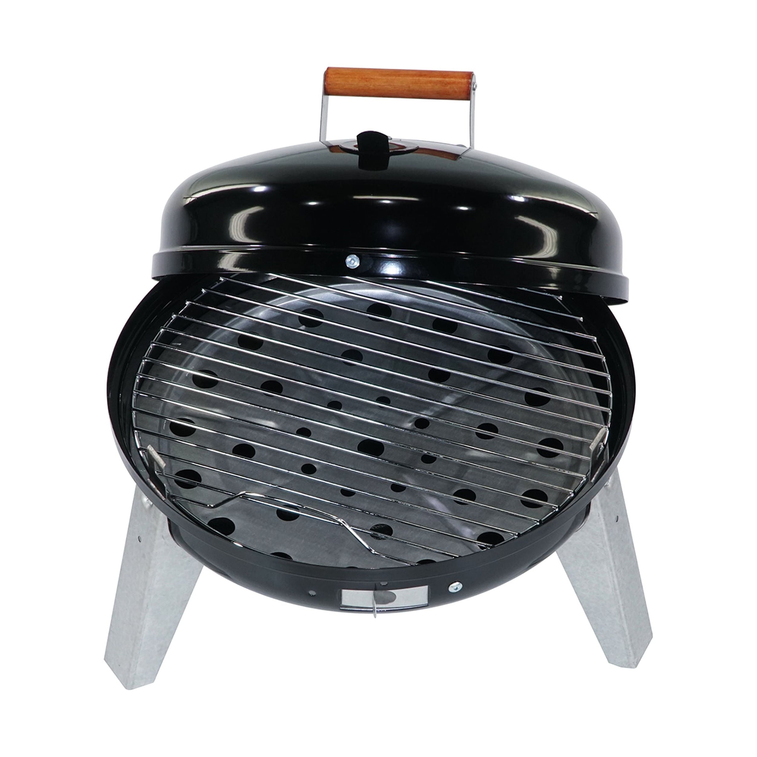 Americana Lock 'N Go Portable Steel Charcoal Grill - Black - Image 9