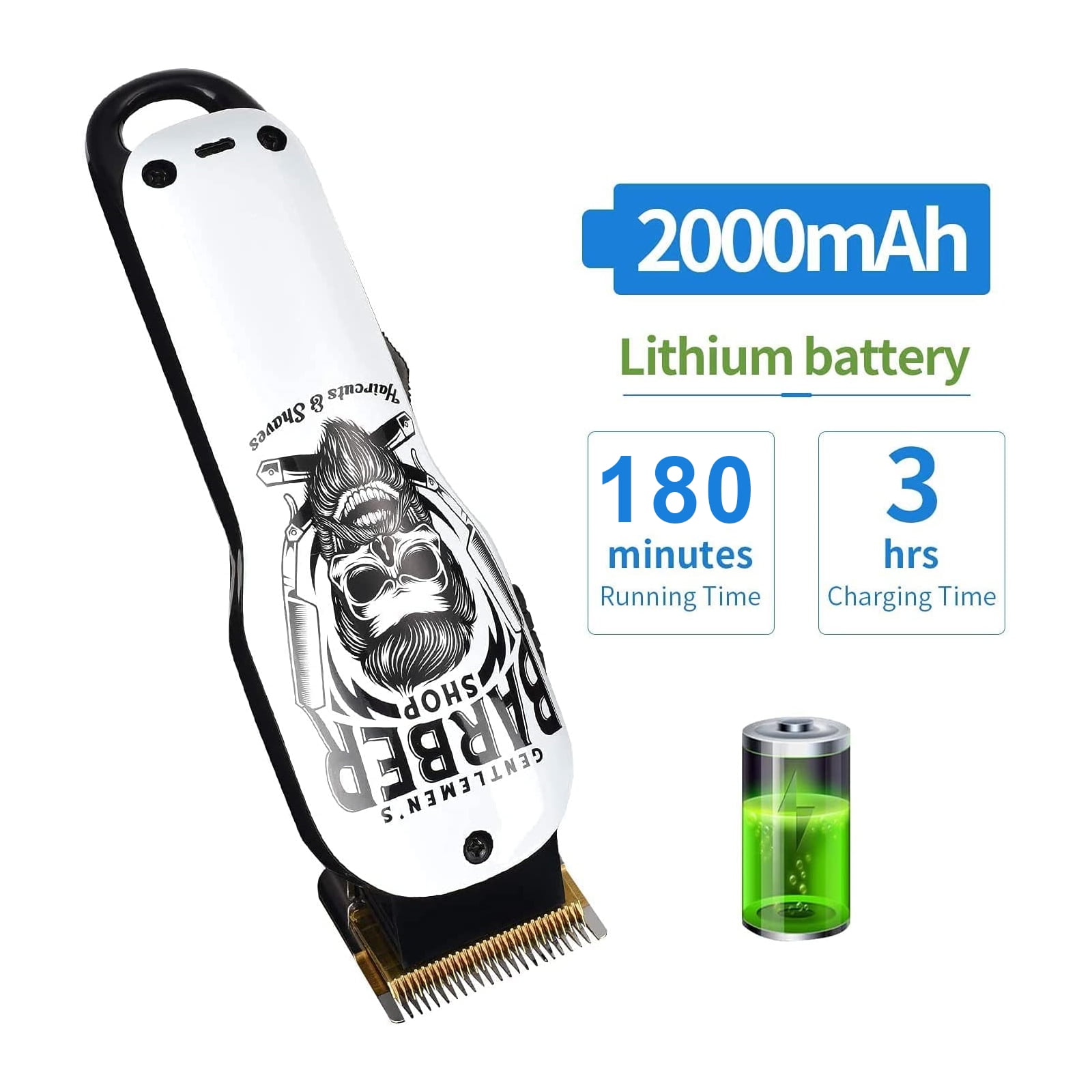 Professional Hair Clippers for Men Barber Clippers and Trimmer Set - Image 4