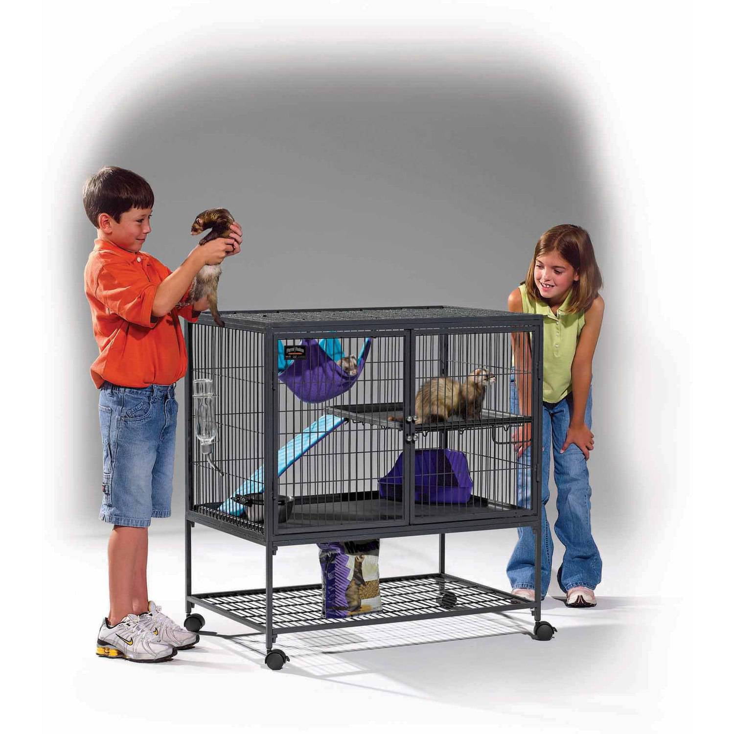 MidWest Homes For Pets Deluxe Ferret Nation Single Unit Small Animal Cage - Image 5