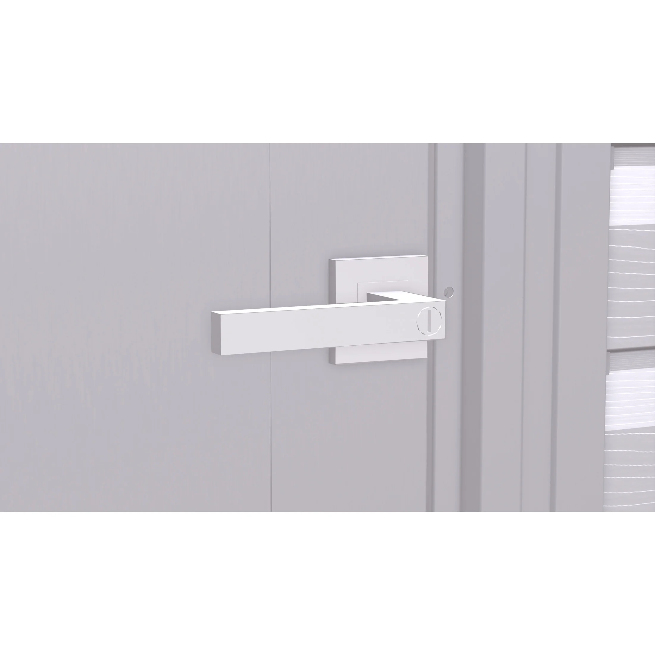 Arrow Select 6 x 7 x 7 ft Flute Grey Steel Storage Shed - Image 5