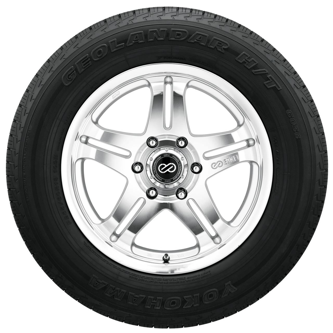 Yokohama Geolandar H/T G056 Highway 265/55R19 109V Light Truck Tire - Image 4