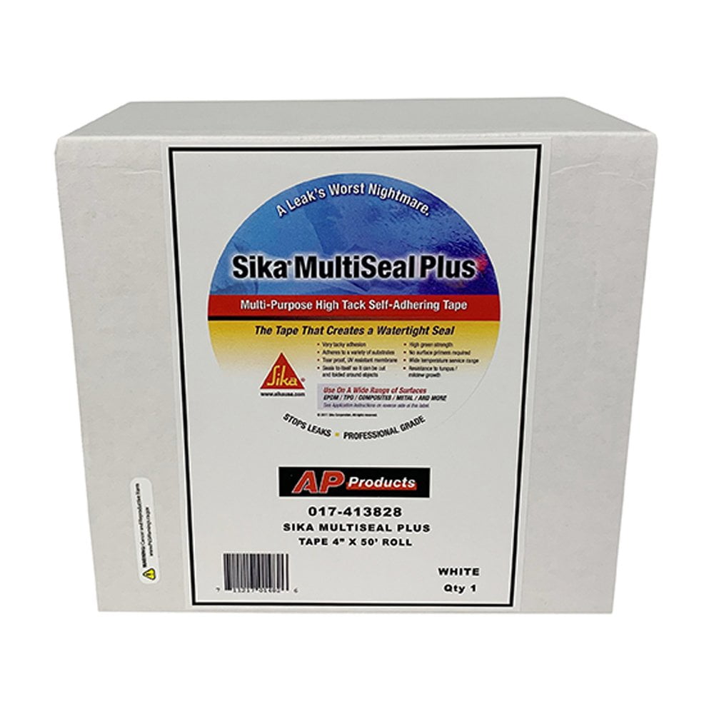 AP Products 017-413828 Sika Multiseal Plus Tape - 4" x 50' Roll - Image 2
