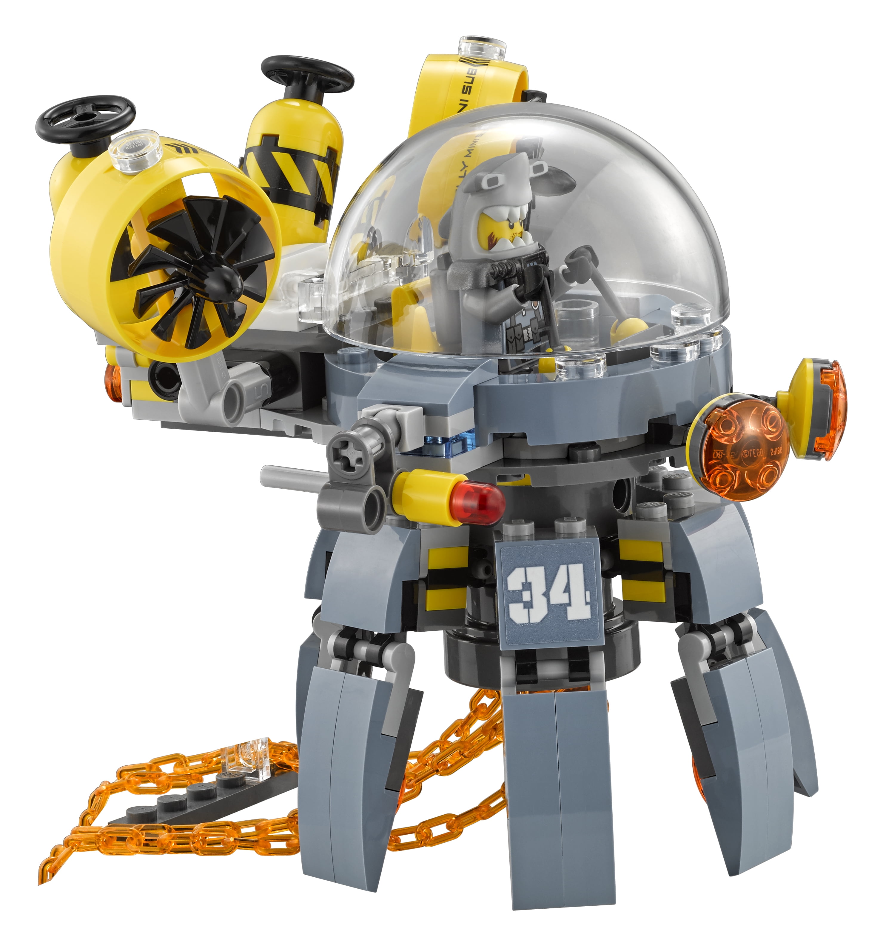 LEGO Ninjago Movie Flying Jelly Sub 70610 (341 Pieces) - Image 3