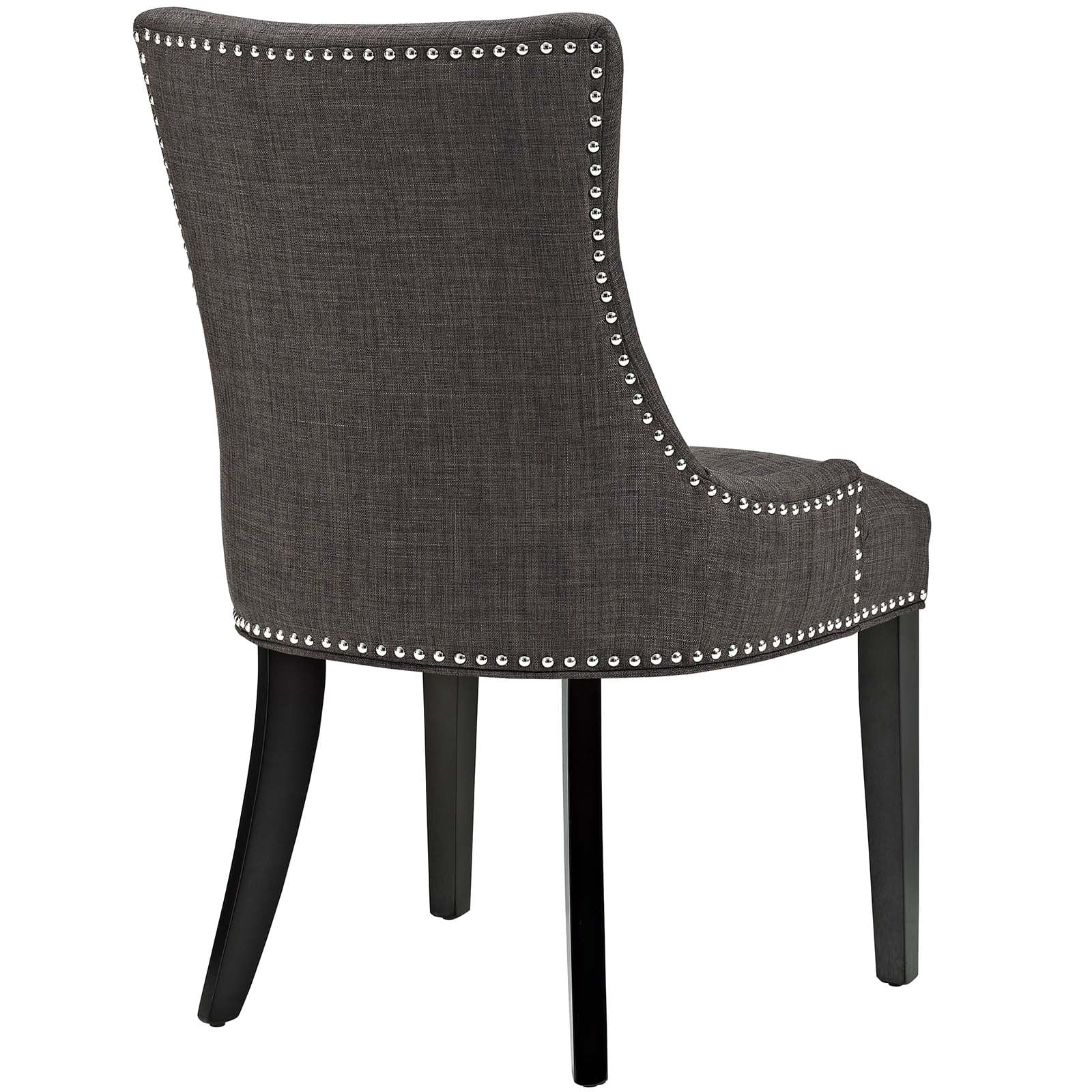 Modway Marquis Fabric Dining Chair in Brown - Image 3