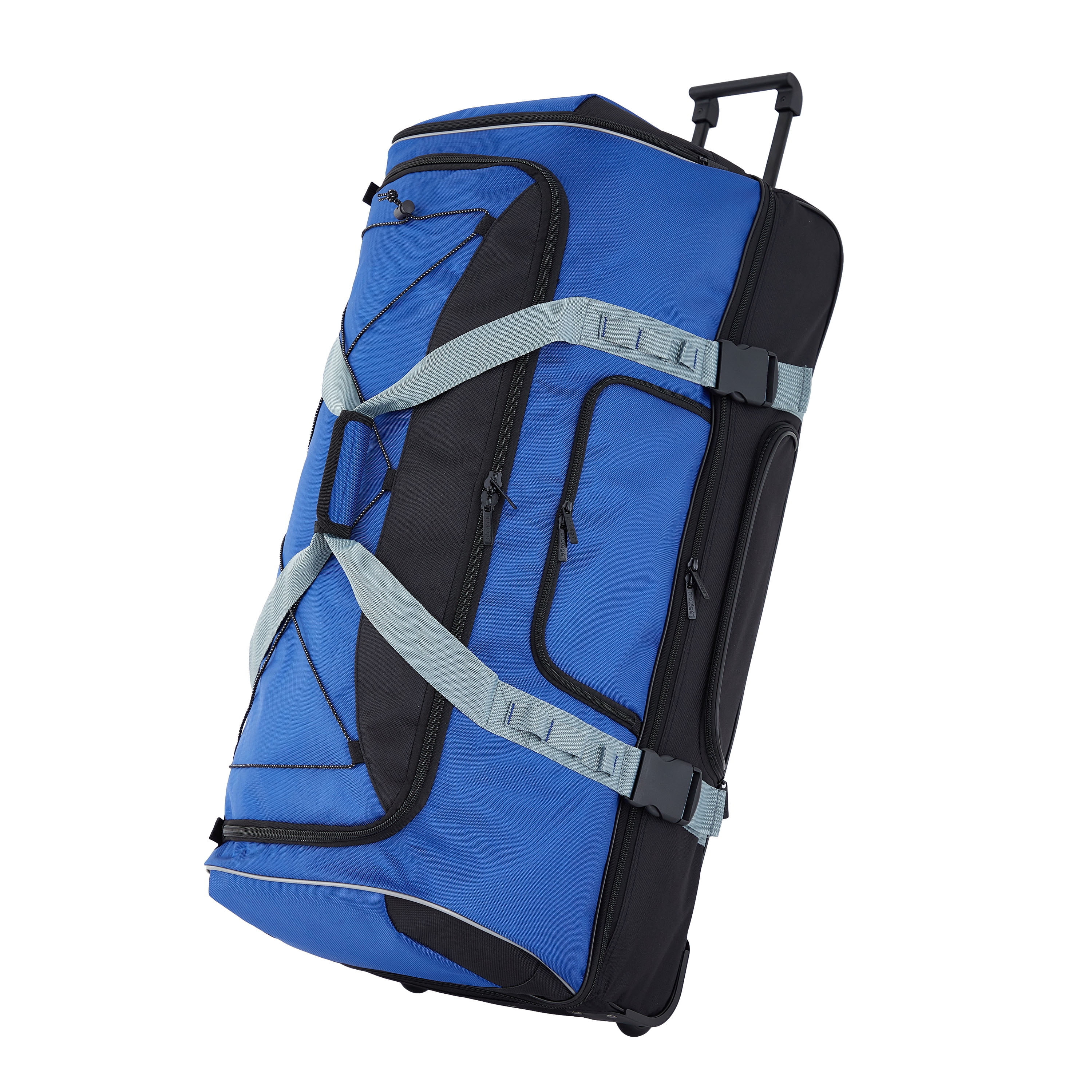 Protege 36-inch Jumbo Drop-Bottom Rolling Travel Duffel Bag with Telescopic Handle - Image 8