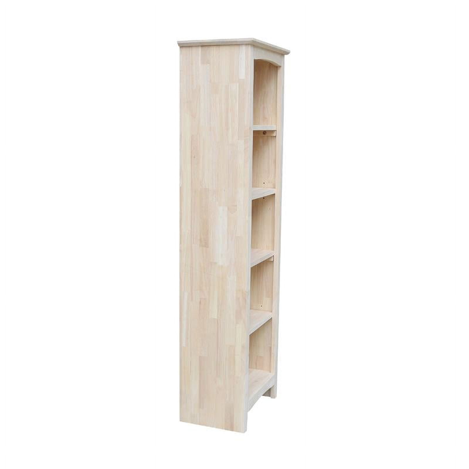 International Concepts Solid Wood Shaker Bookcase, 60 in H - Image 3