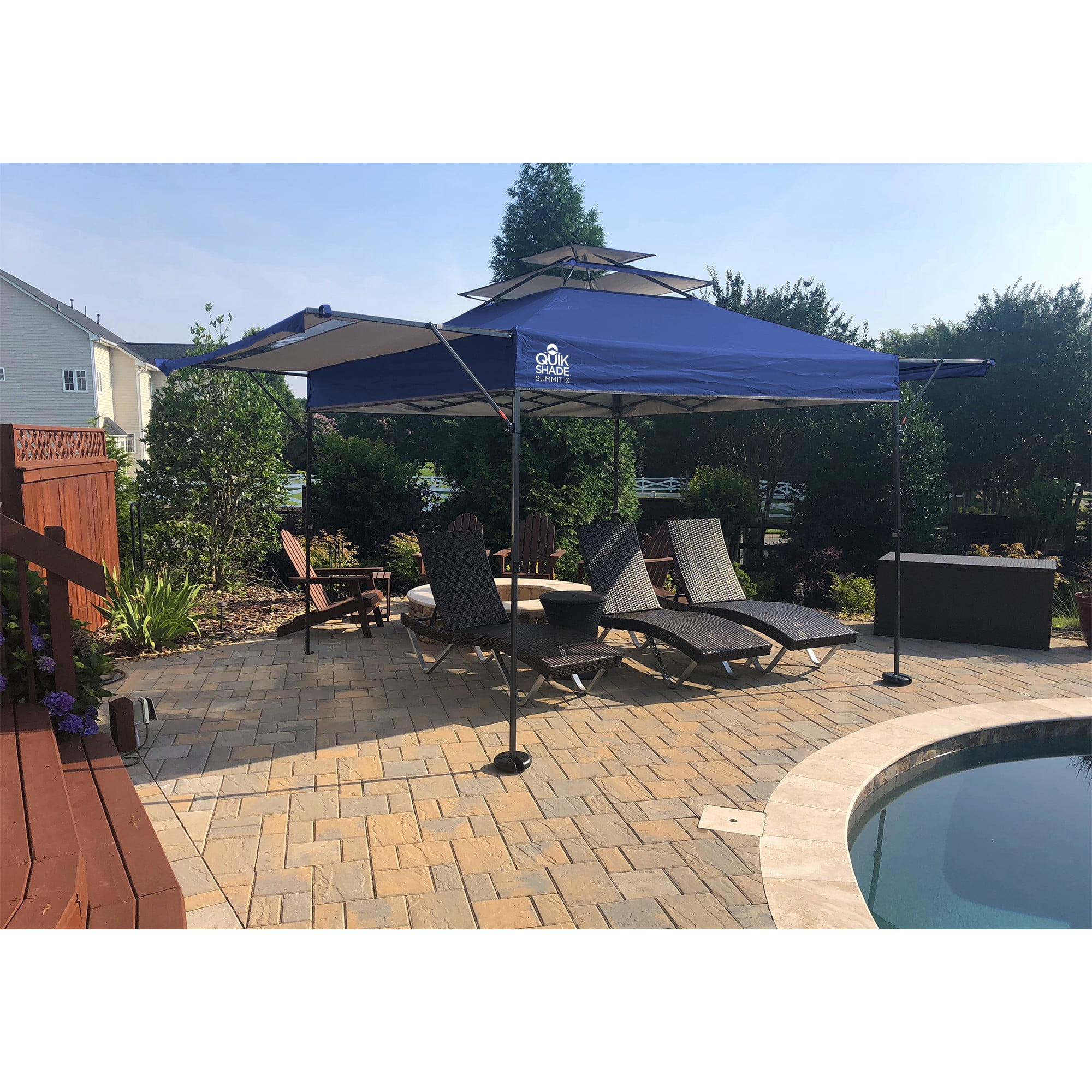 Quik Shade Summit X 10 x 17 x 1 ft Blue Sx170 Straight Leg Canopy - Image 2