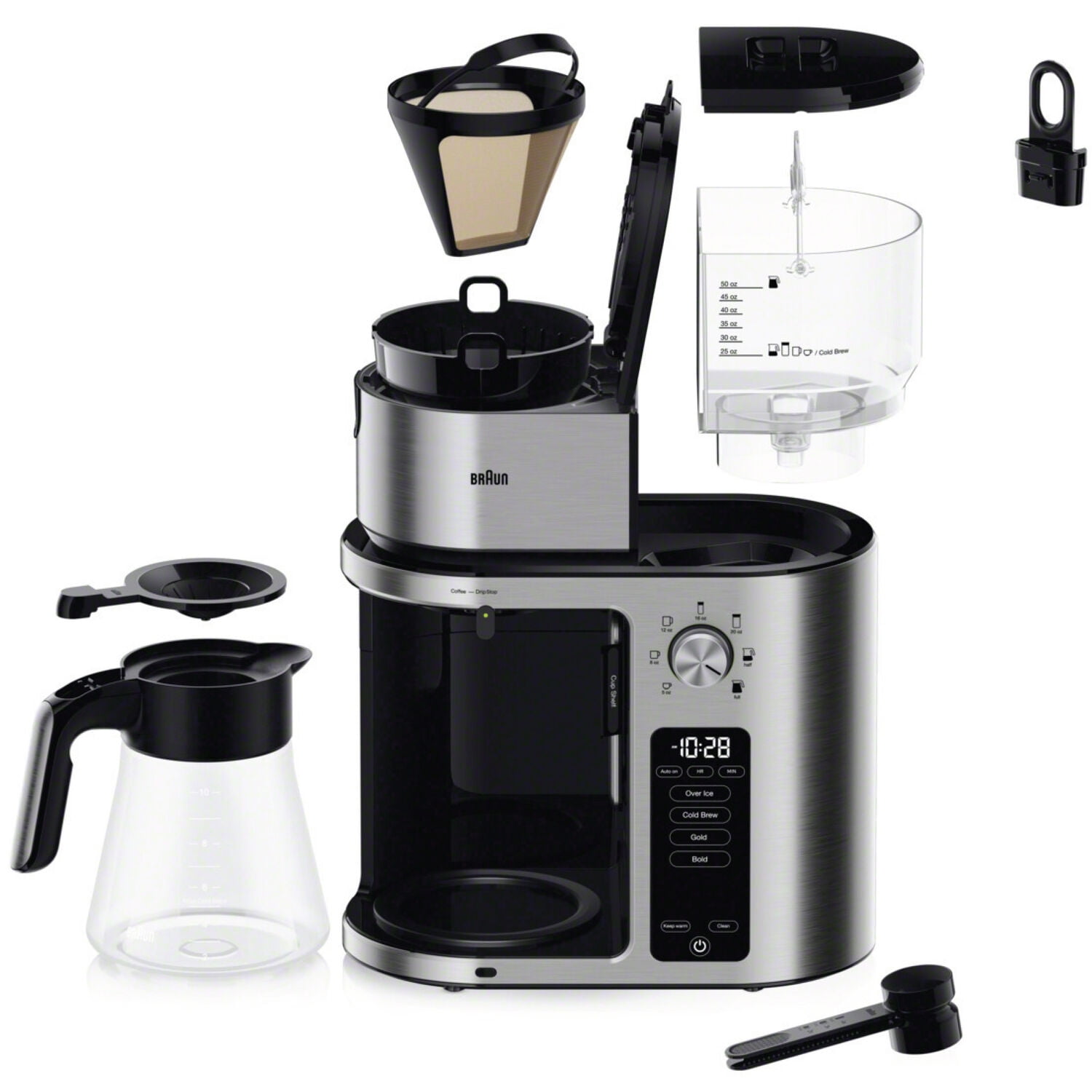 Braun MultiServe Drip Coffee, Single Serve Brewer, KF9270SI - Image 6