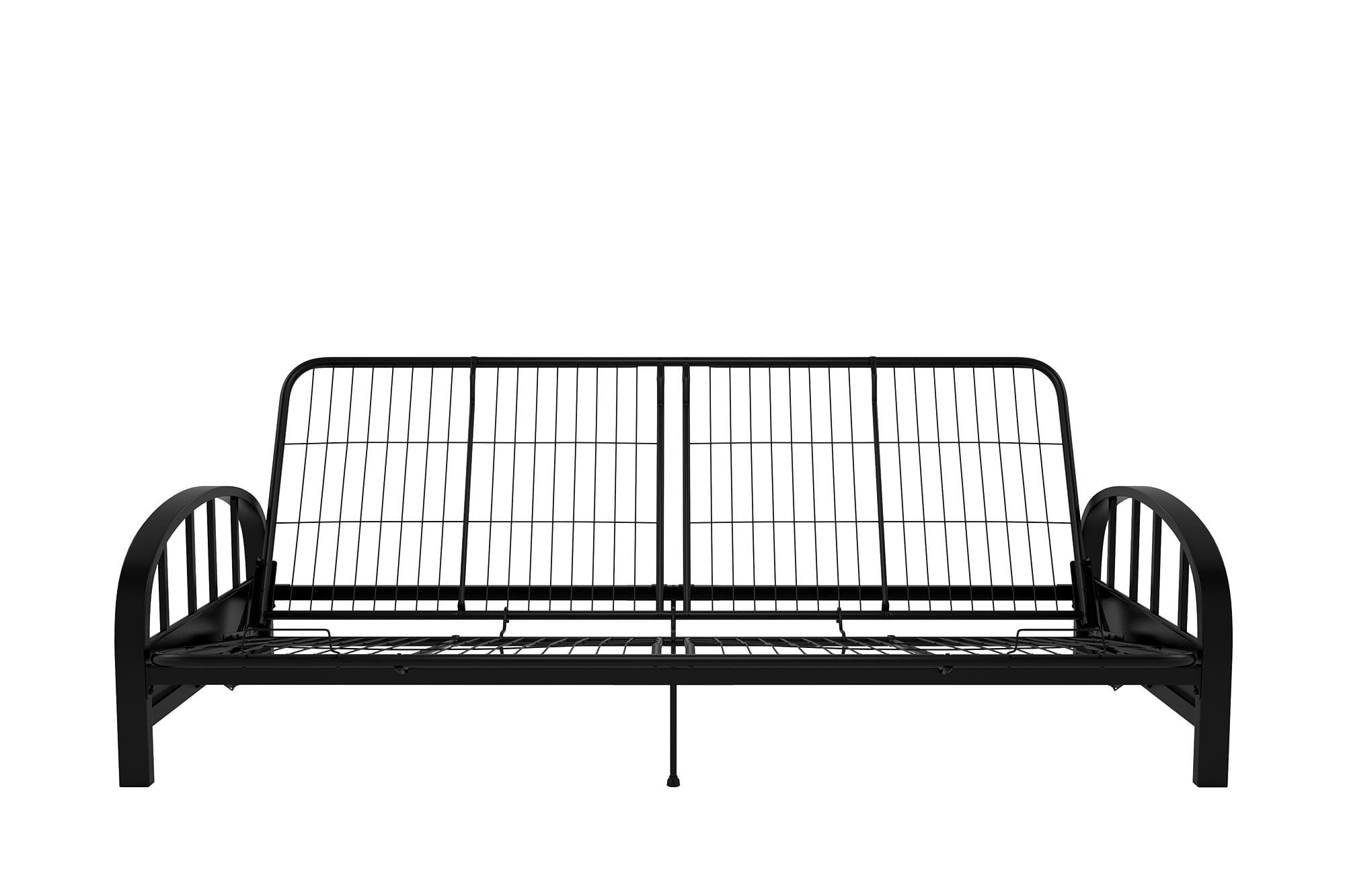 DHP Aiden Futon Frame, Black - Image 2