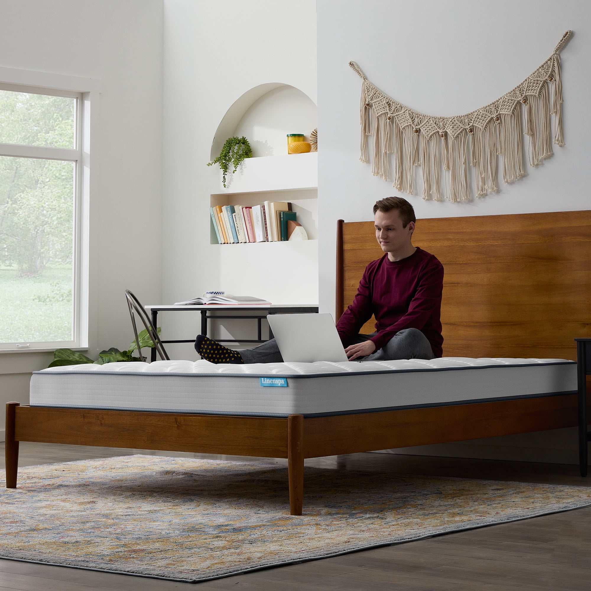 Linenspa Explorer 6" Firm Tight Top Innerspring Mattress, Full - Image 9