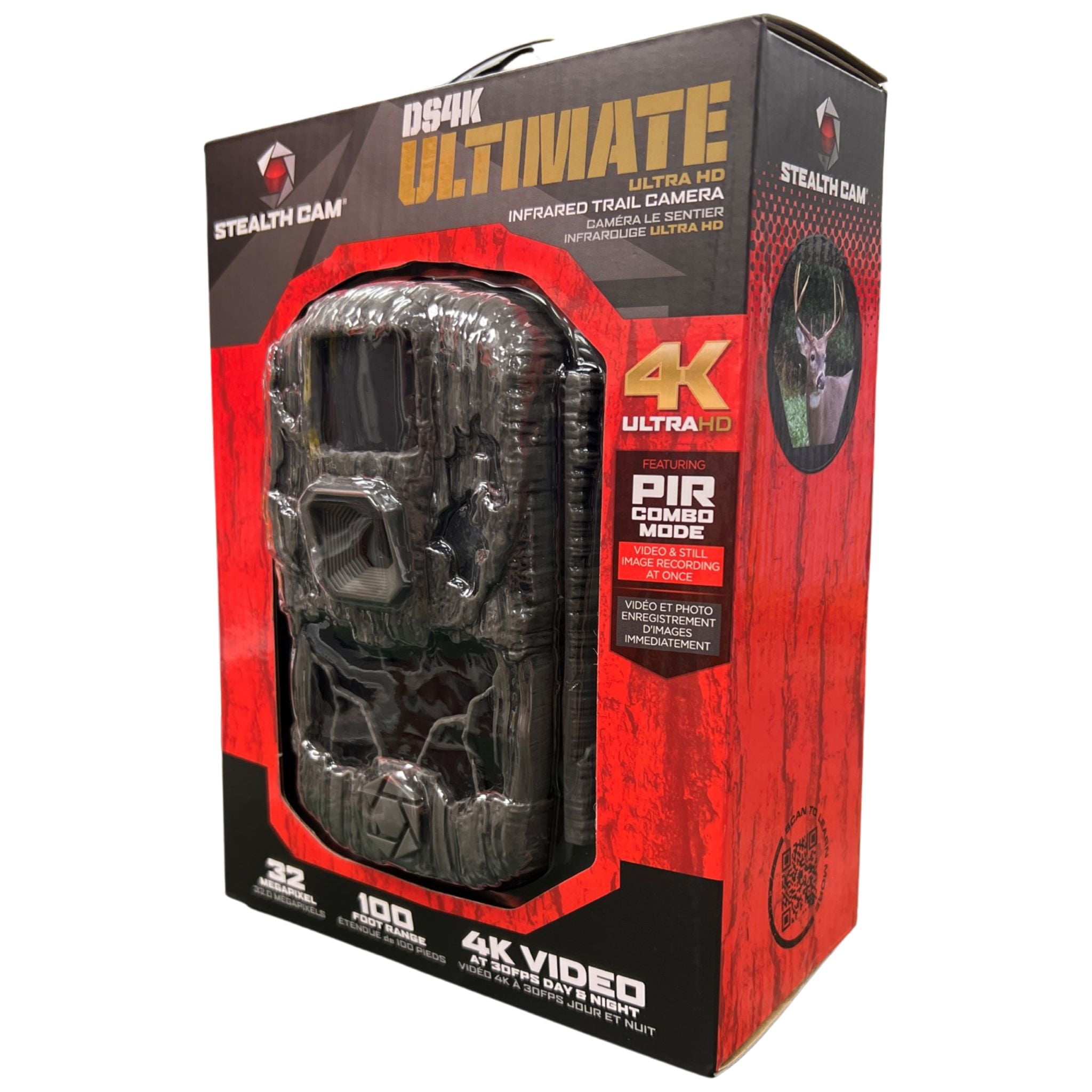 Stealth Cam DS4K Ultimate 32MP Photo & 4K at 30 FPS Day & Night Video 0.2 Sec Trigger Speed Hunting Game Camera - Supports SD Cards Up to 128GB - Image 7