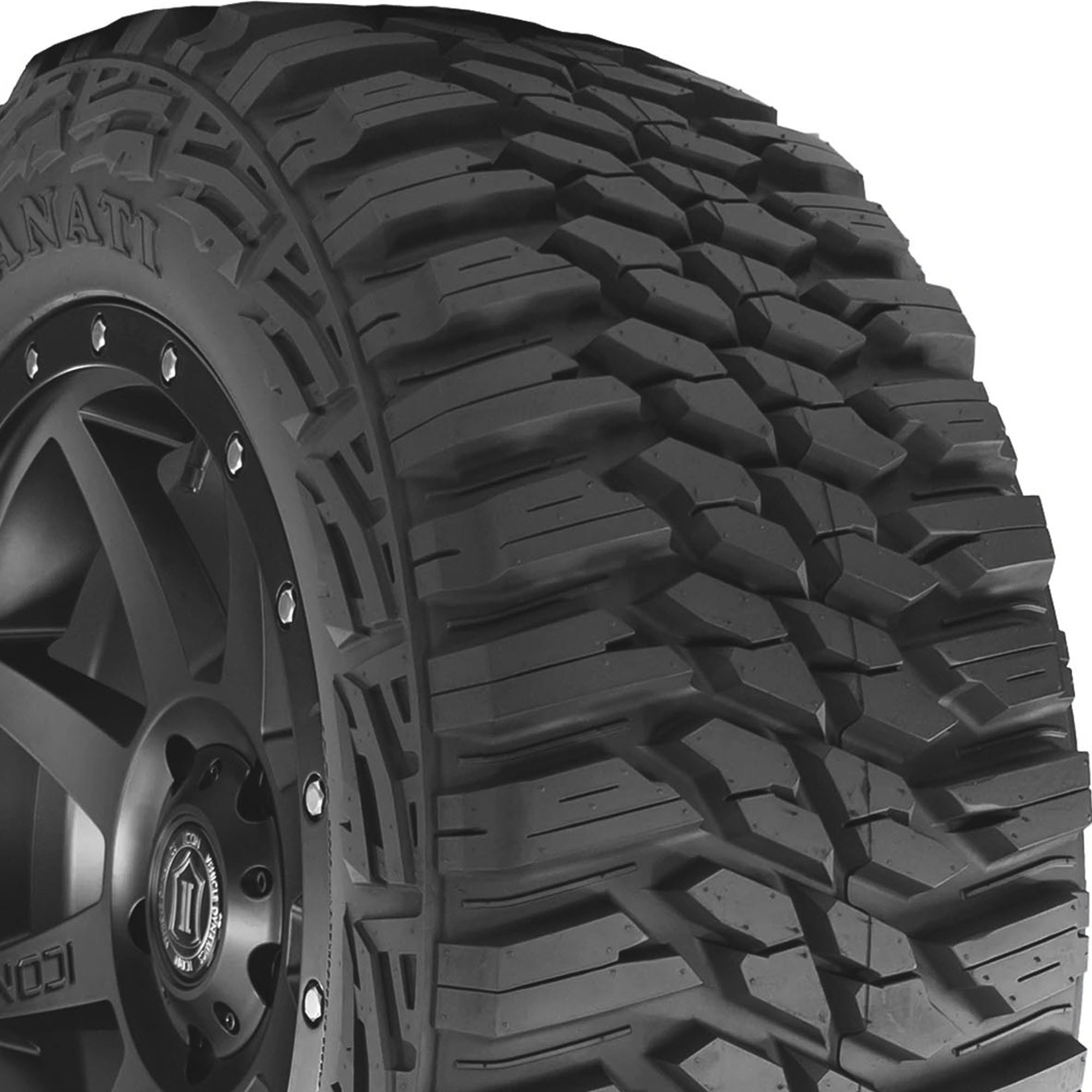 Kanati Mud Hog M/T Mud Terrain LT35X12.50R18 123Q E Light Truck Tire - Image 2
