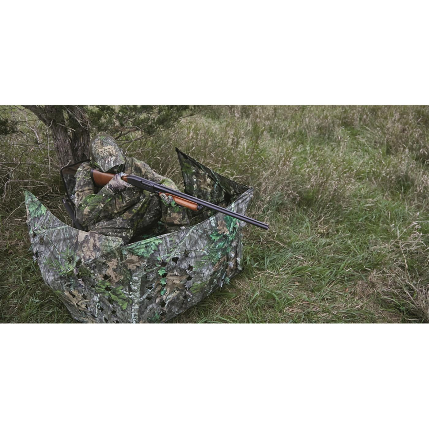 Guide Gear Magnum Turkey Chair, Mossy Oak NWTF Obsession Camo Mossy Oak Obsession - Image 8