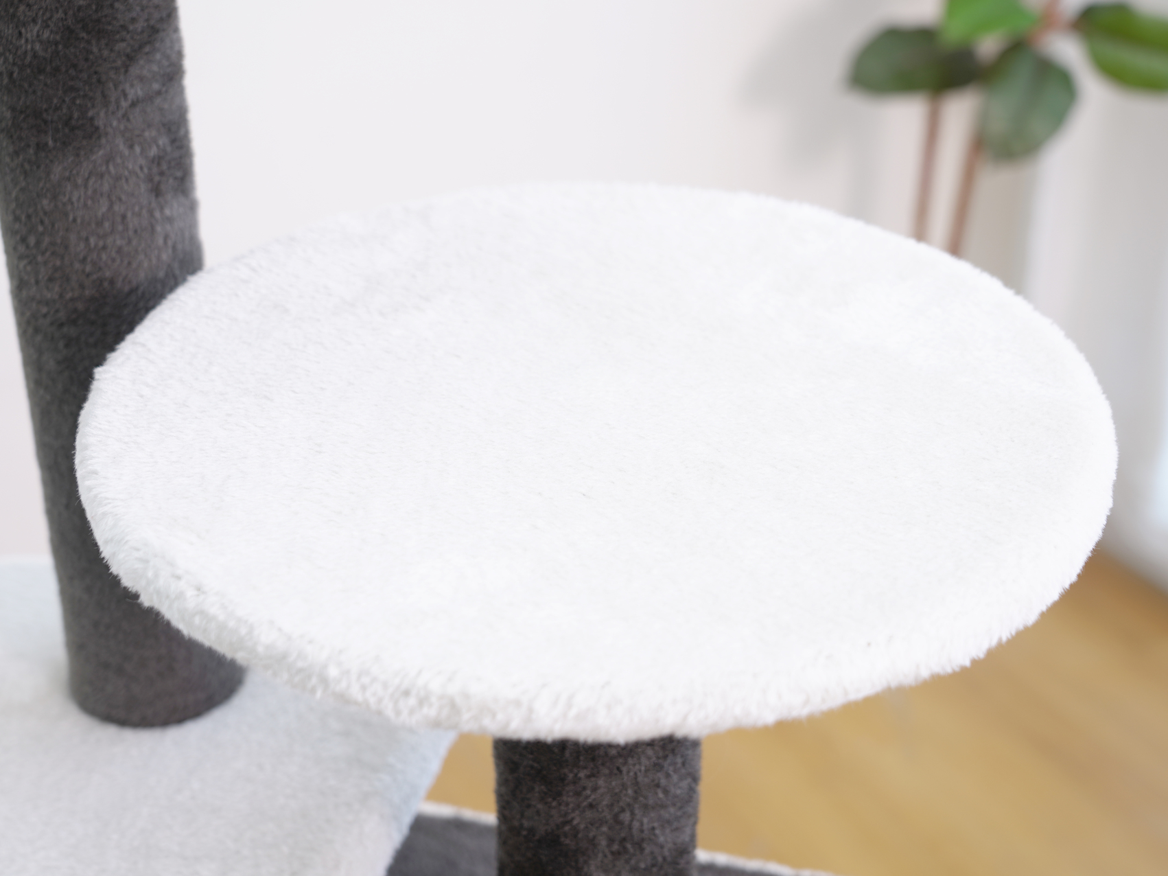 Vibrant Life 5-Level 49" Minimalist Cat Tree with Condo Perch Scratching Post, Brown&Beige - Image 13