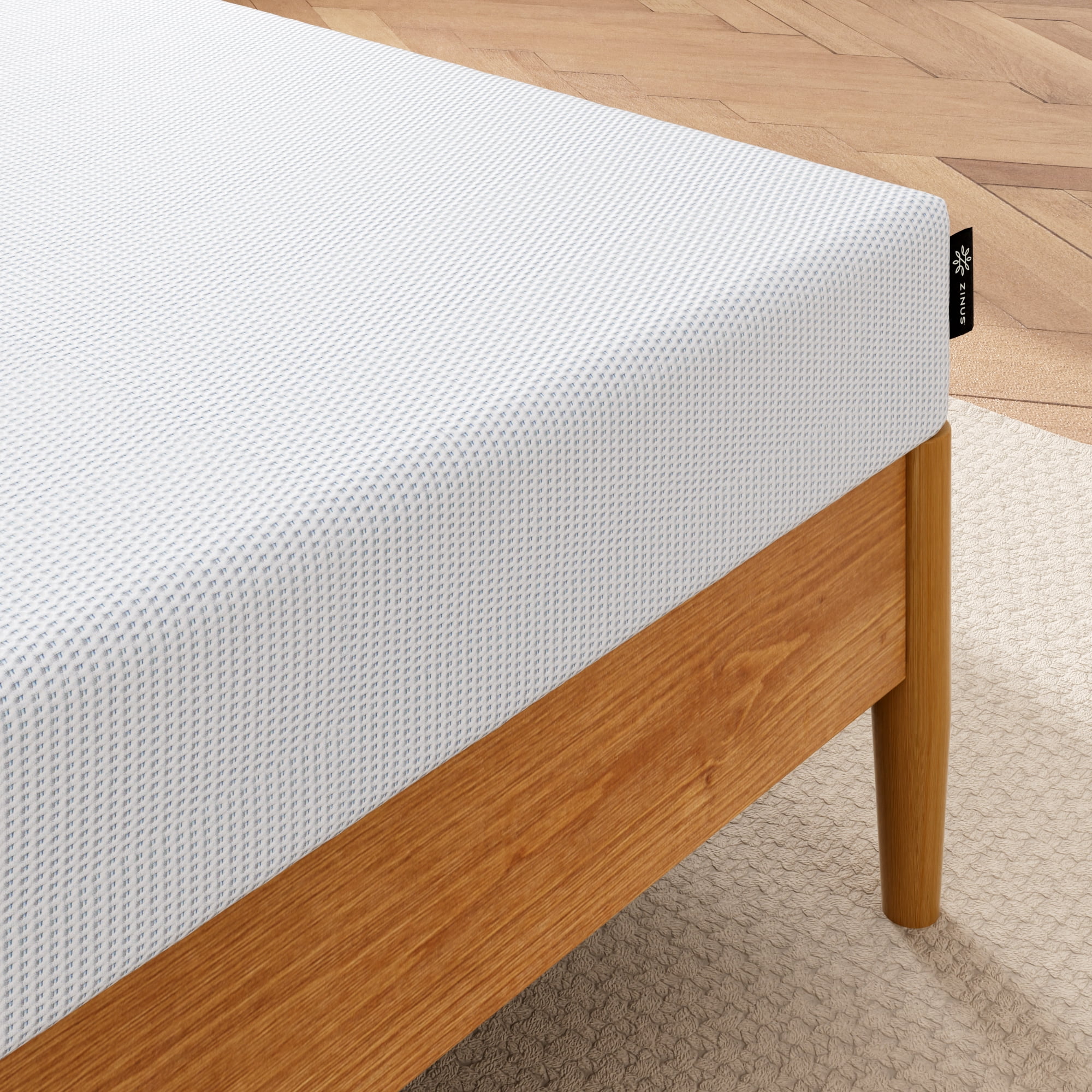 Zinus Calm 6" Twin Tight Top Cooling Gel Memory Foam Mattress, Pressure Relieving - Image 5