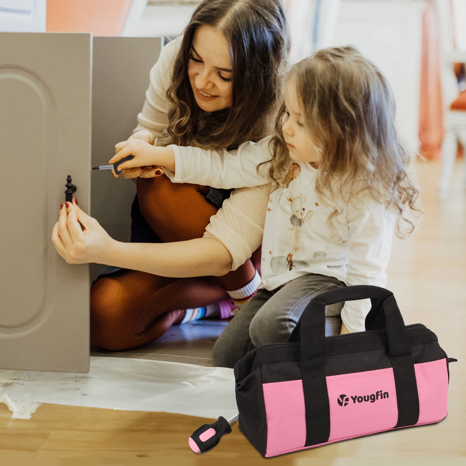 Yougfin Repairing Tool Set with Portable Bag, 215 Piece - Image 3