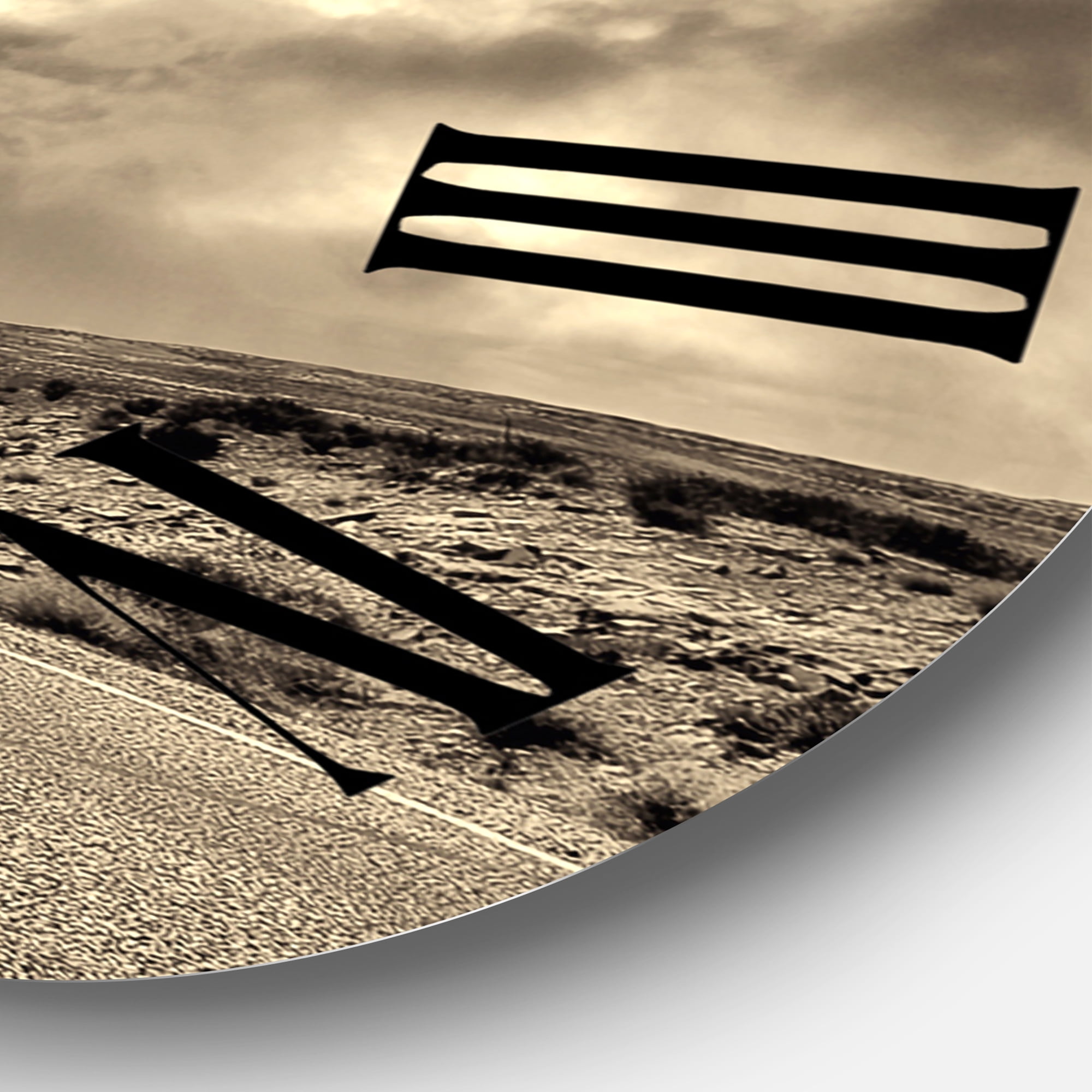 Designart 1 in Quartz Traditional Wall Clock - Image 4