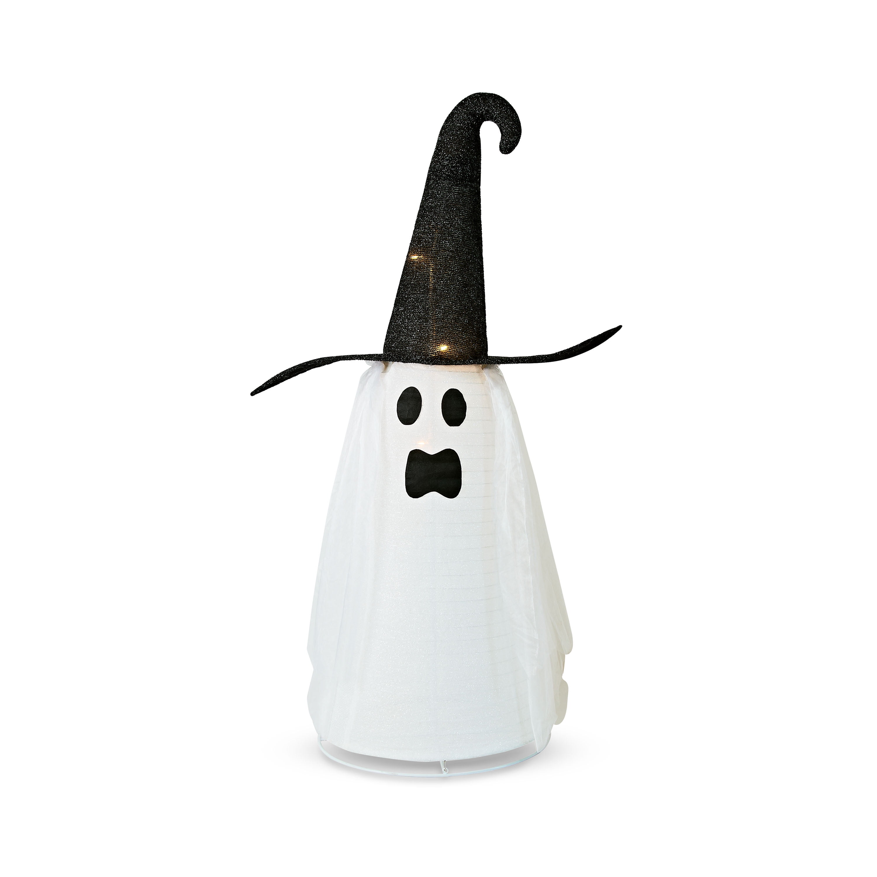 Halloween Outdoor Decor Ghost w/Hat Spooky Moods 41.93 in L x 71.85 in H x 26.97 in W 8.64 lb - Image 2