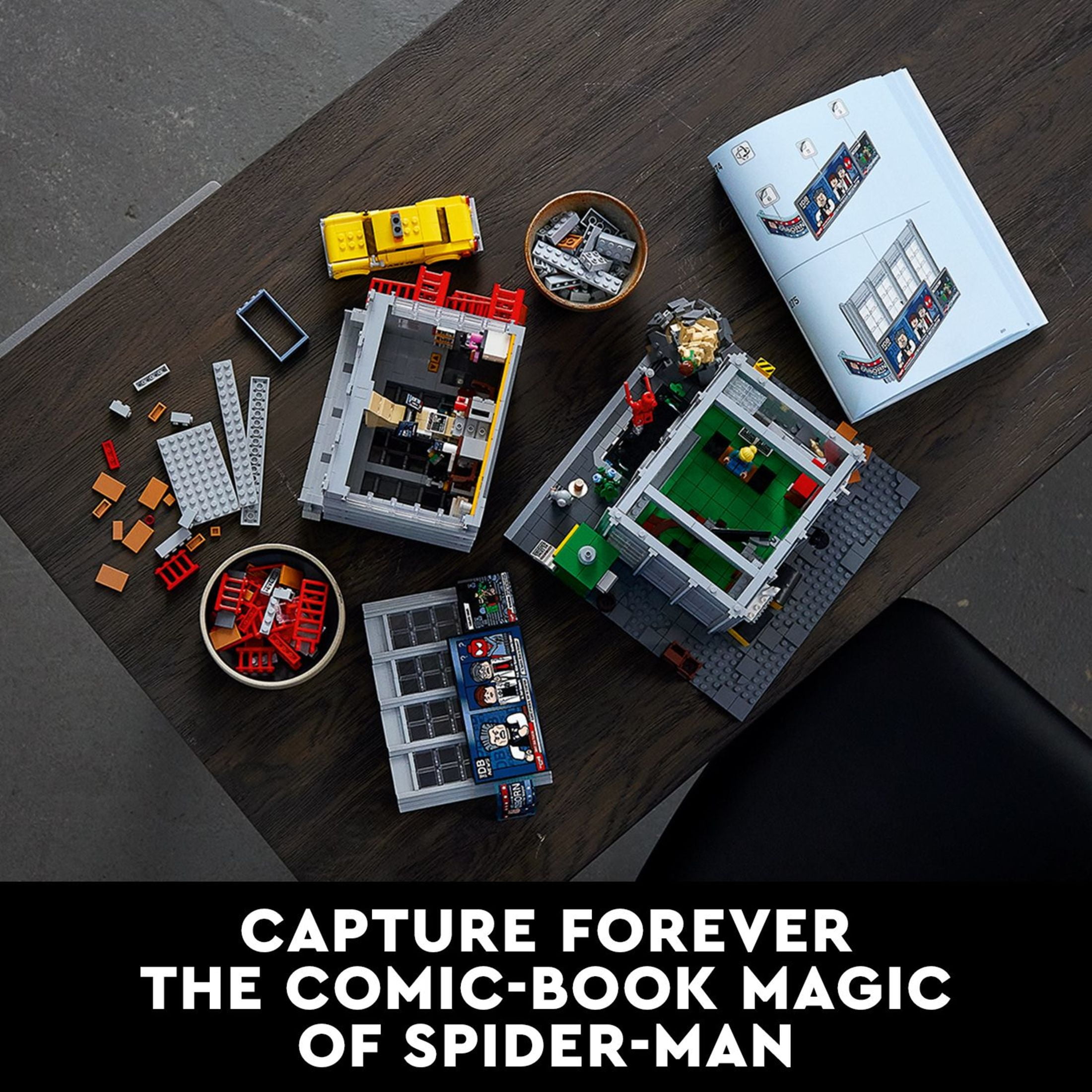 LEGO Marvel Spider-Man Daily Bugle Building Sets for Adults - Display as Office or Bookshelf Decor - Gifts for Men & Women Fans - 25 Minifigures - 76178 - Image 7