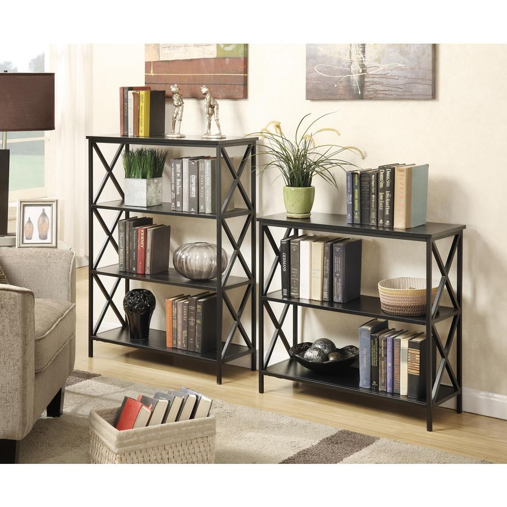 Convenience Concepts Tucson 4-Tier Bookcase, Black - Image 5