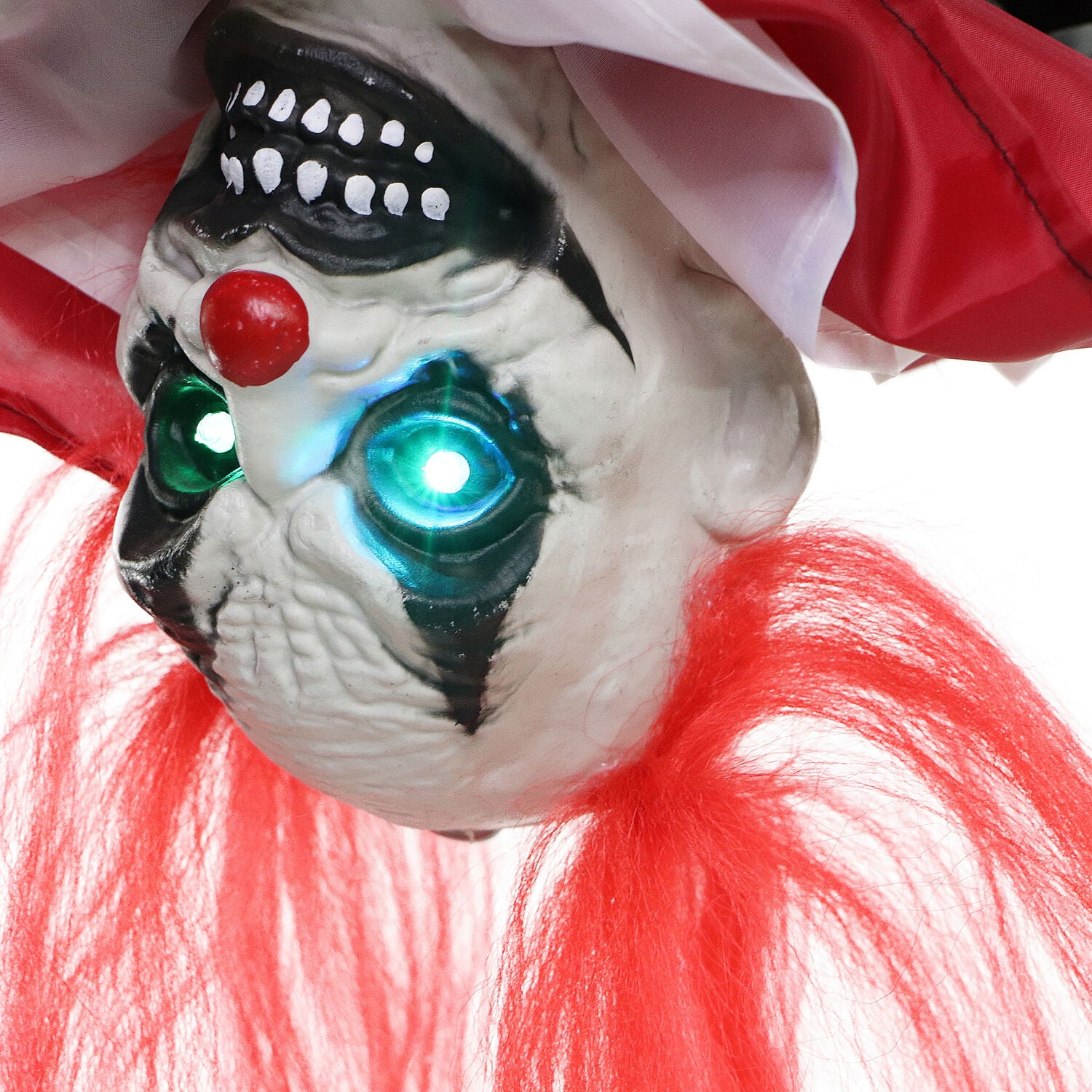 Haunted Hill Farm Clown Trapeze Animatronic with Lights and Sound - Image 11