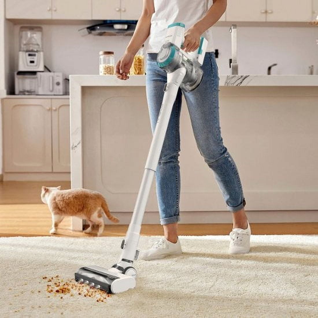 Tineco PWRHERO 11 Pet Cordless Stick Vacuum Cleaner - Teal - Image 2