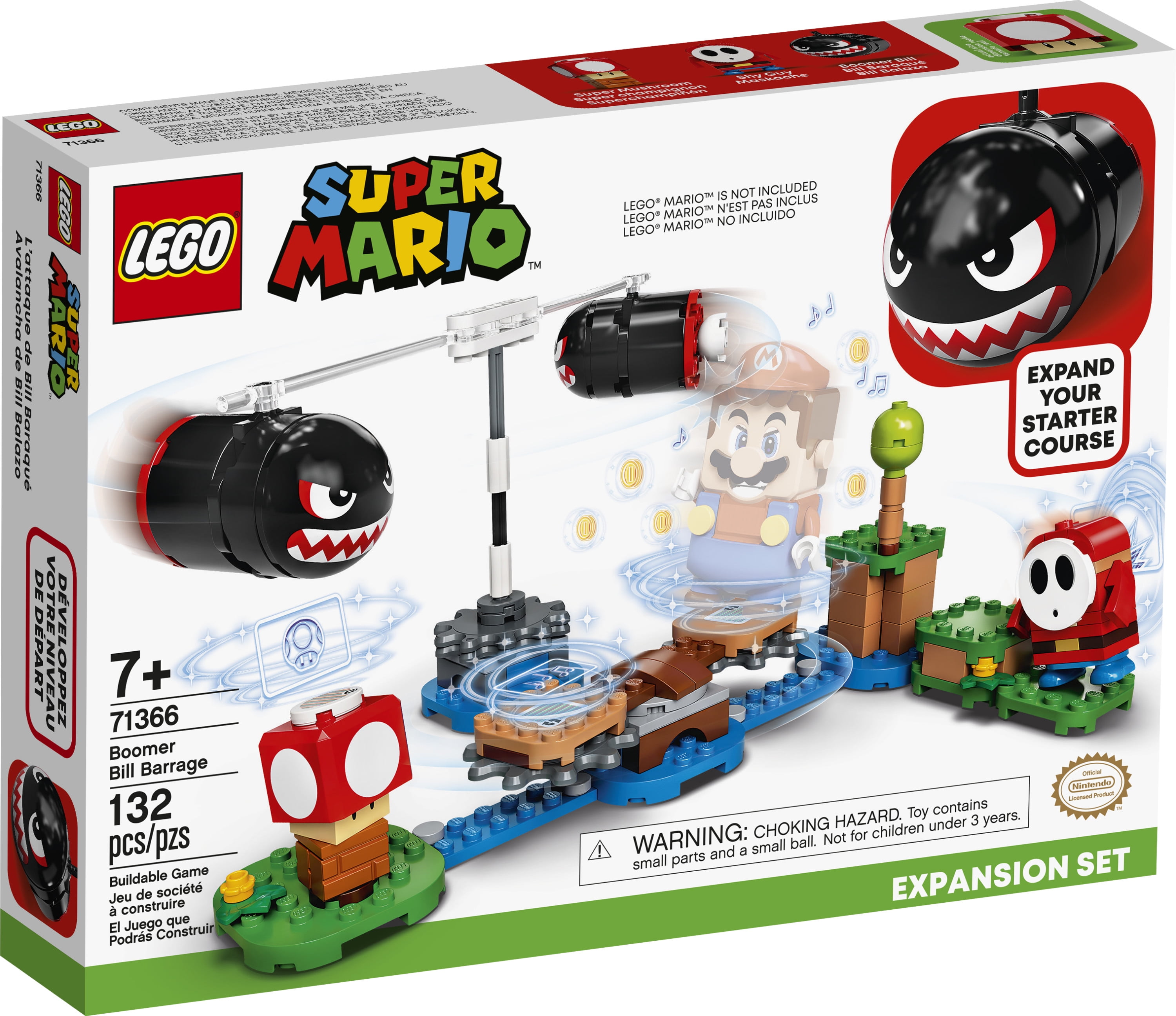 LEGO Super Mario Boomer Bill Barrage Expansion Set 71366 Building Set (132 Pieces) - Image 4