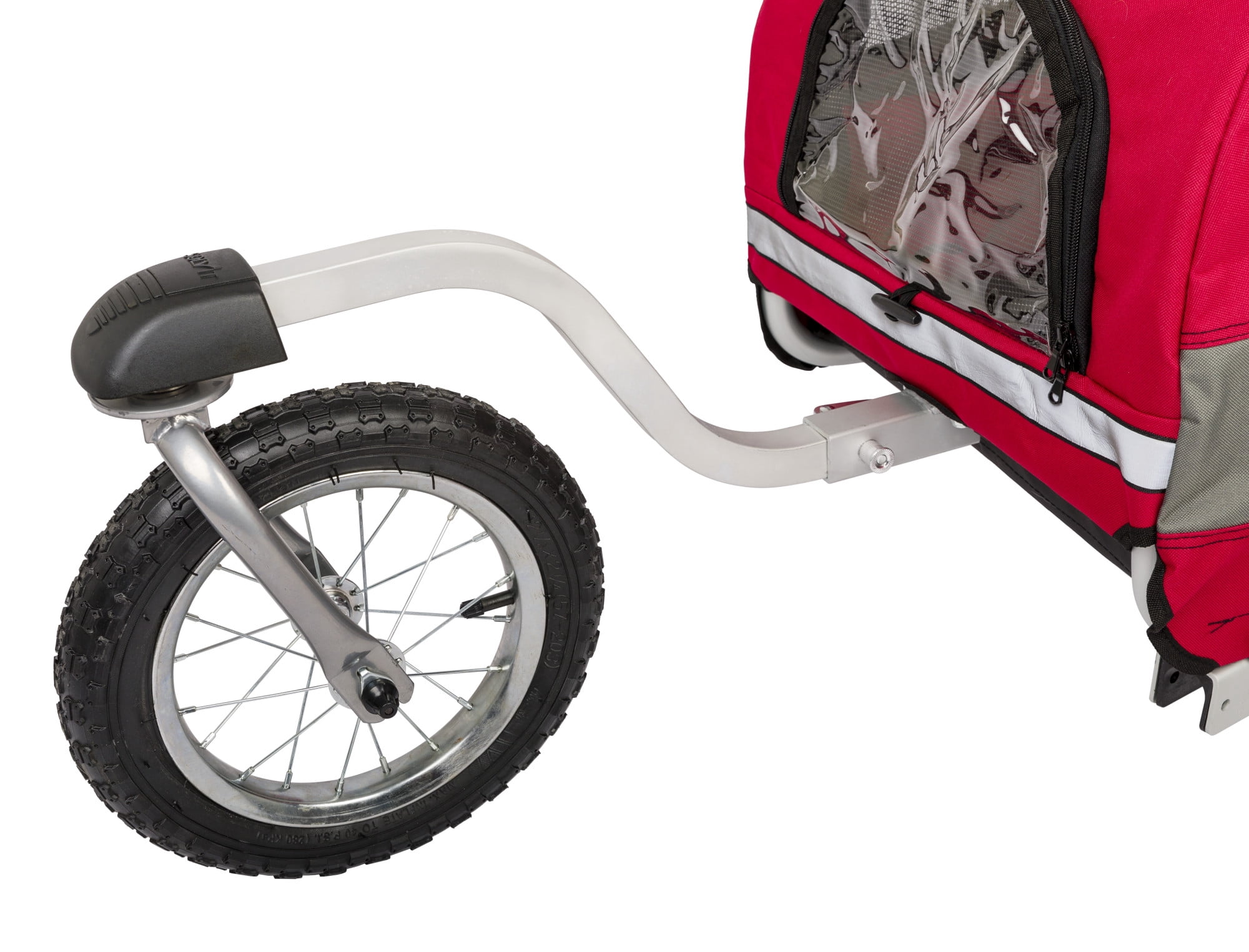 PetSafe Happy Ride Pet Stroller Kit, Aluminum Trailer, All-Terrain, Medium - Image 2