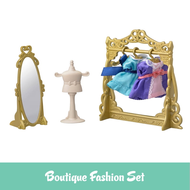 Calico Critters Town Series Grand Department Store Gift Set, Fashion Dollhouse Playset with Figure, Shops and Accessories - Image 8