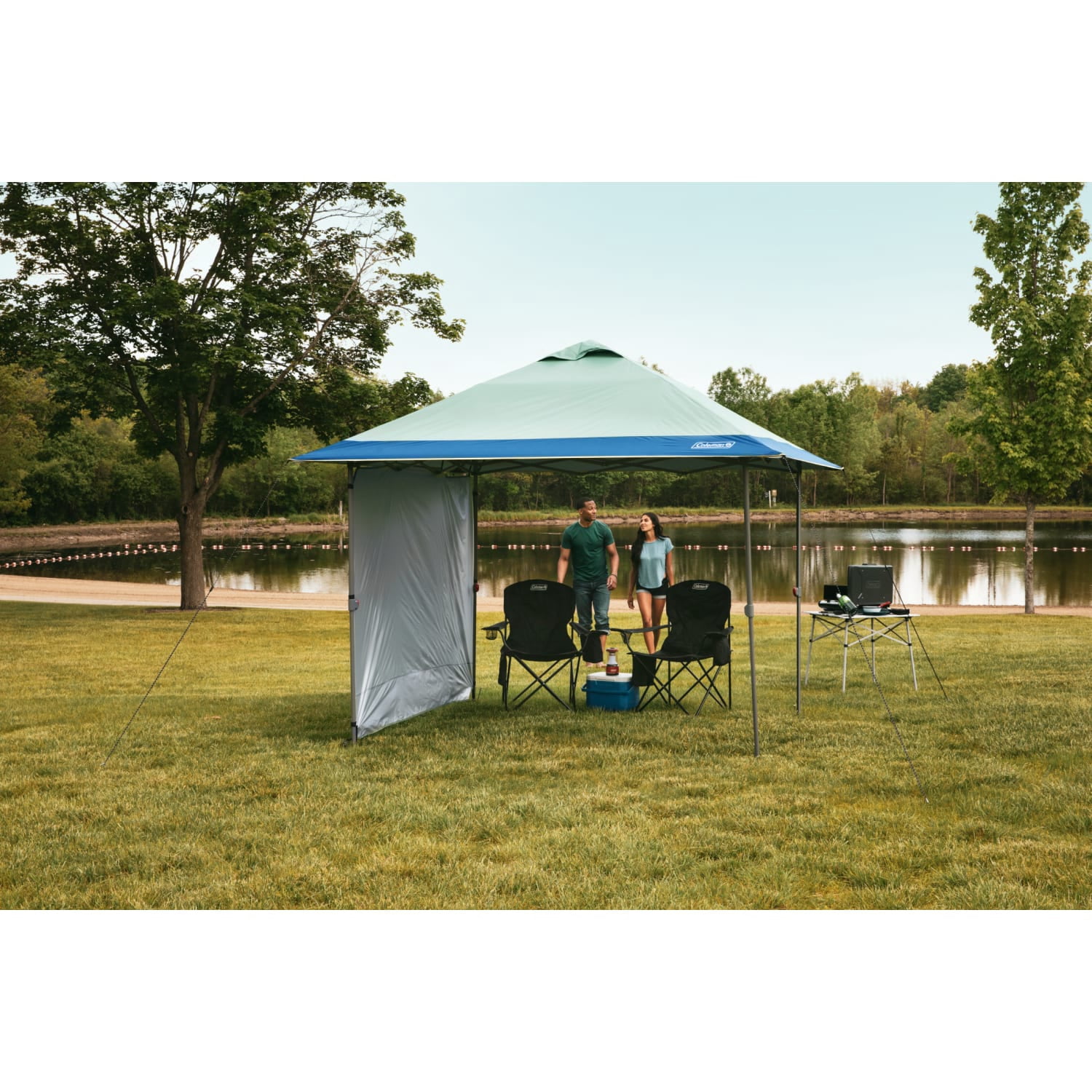 Coleman OASIS 10 x 10 Canopy Tent with Side Wall - Image 4