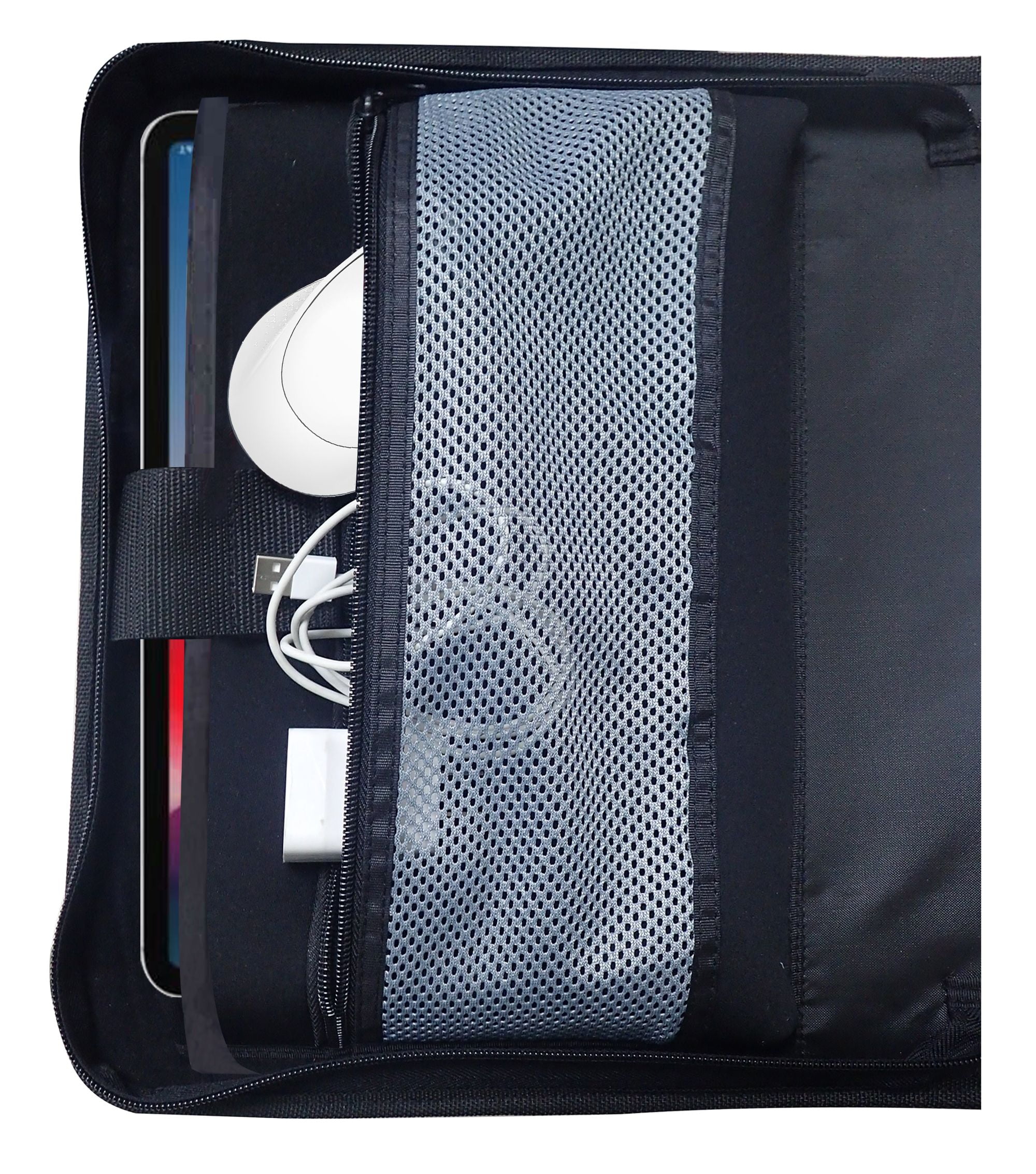 (3 pack) Tech Gear Mega Pocket Zipper Binder with 2" Rings - Image 5