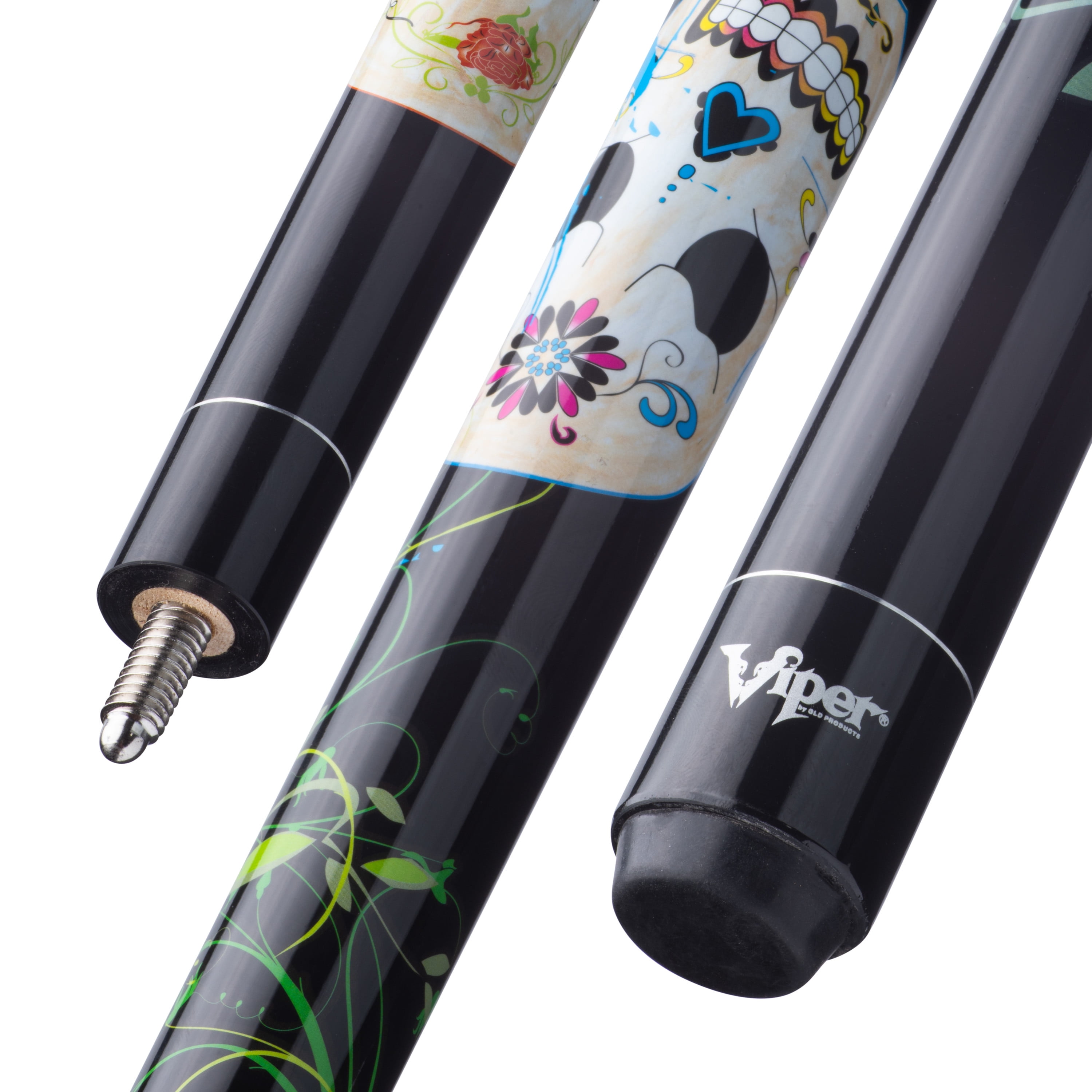Viper Underground Dia de los Muertos 58" Billiard/Pool Cue, 2 Piece, 20 Ounce - Image 5