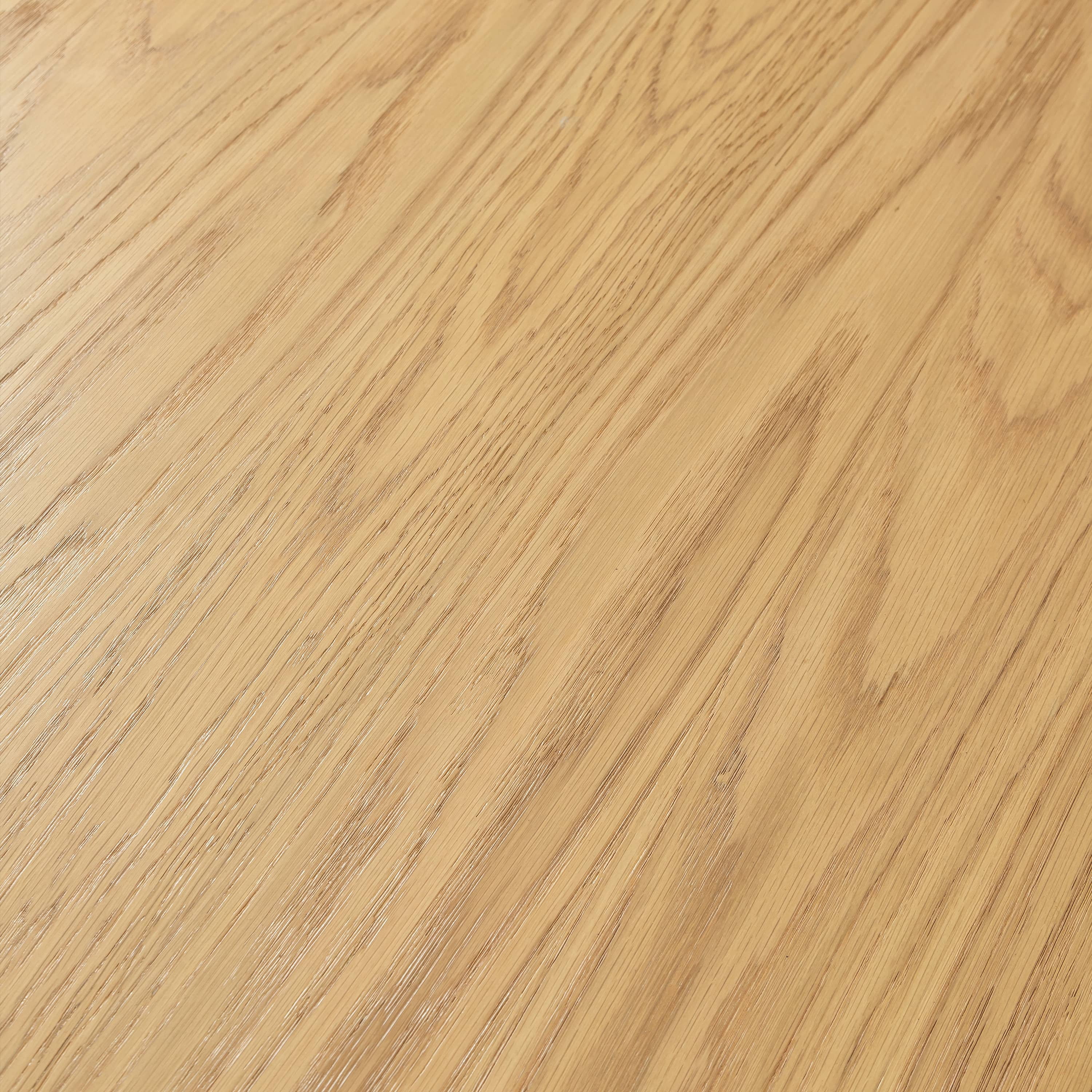 Dovelina 46" Wooden Round Modern Dining Table for Dining Room Kitchen, Natural Wood - Image 4